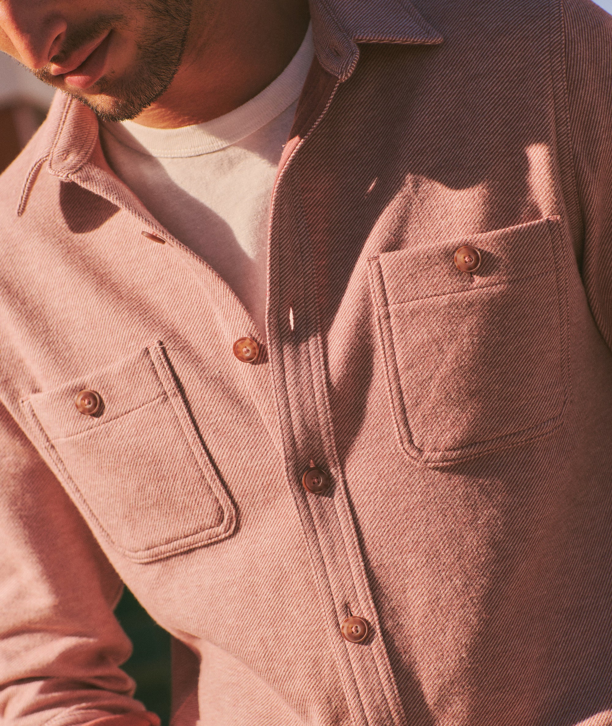 Pacifica Stretch Twill Overshirt - Image 3