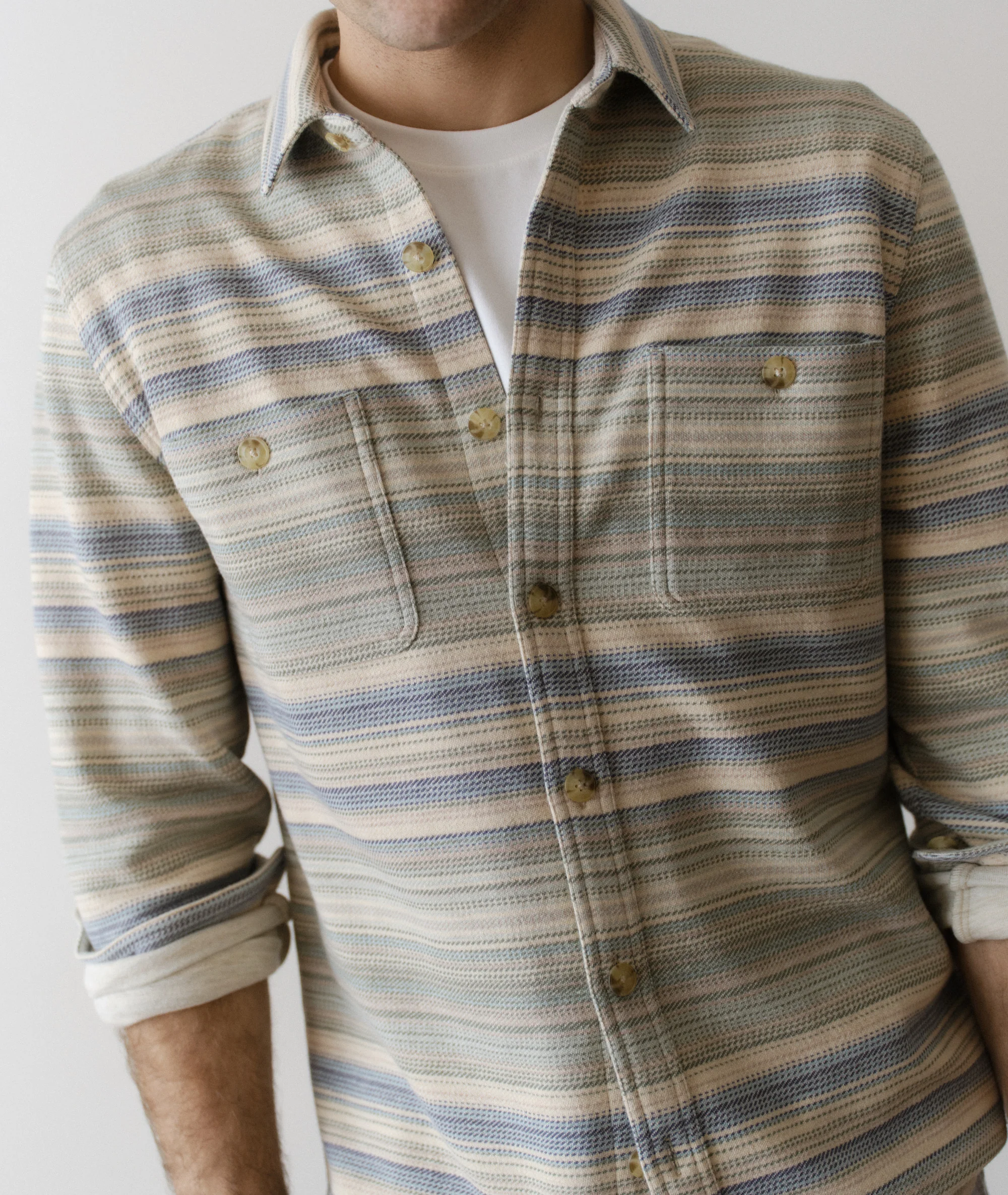 Pacifica Stretch Twill Overshirt - Image 5