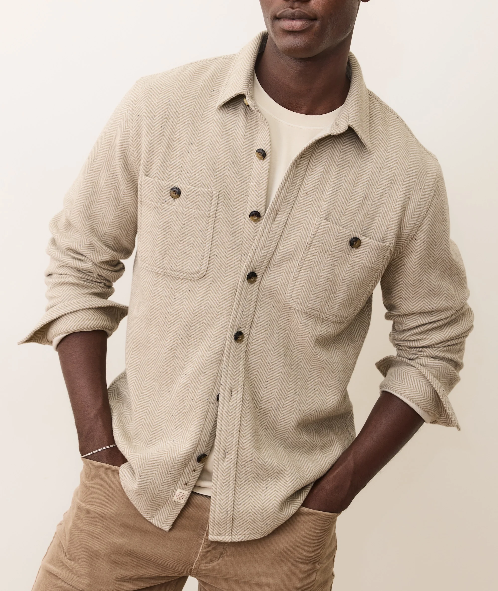 Pacifica Stretch Twill Overshirt - Image 3