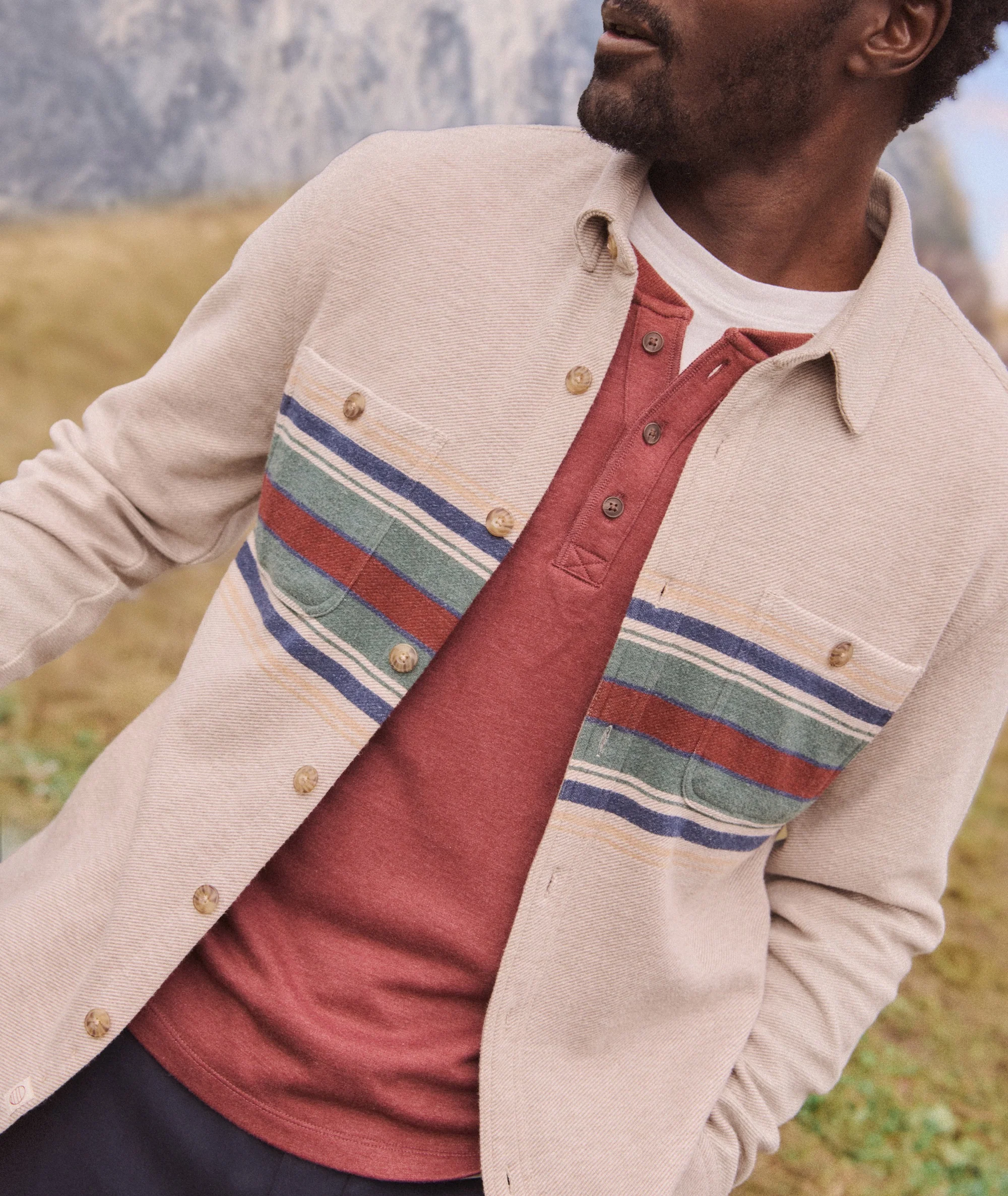 Pacifica Stretch Twill Overshirt - Image 3