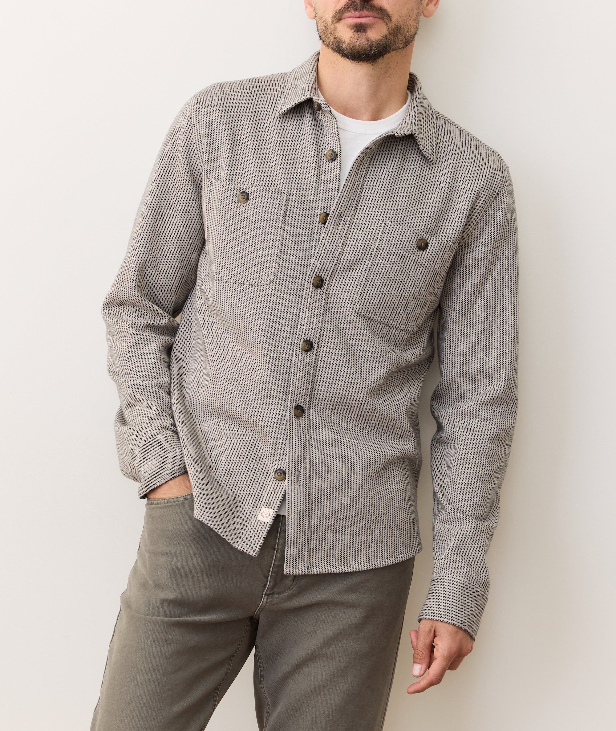 Pacifica Stretch Twill Overshirt - Image 5
