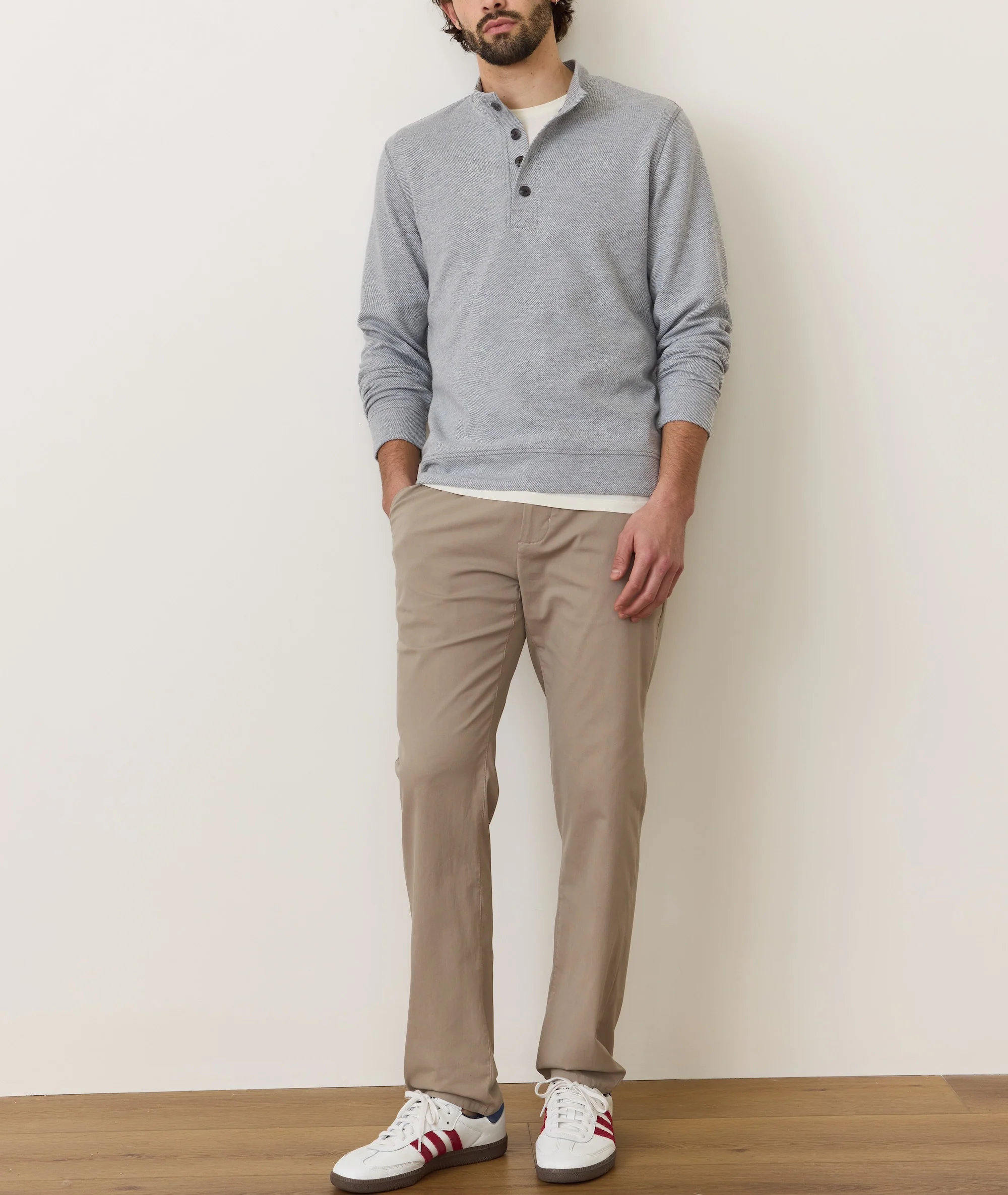 Men's Pacifica Stretch Twill Pullover - Image 6