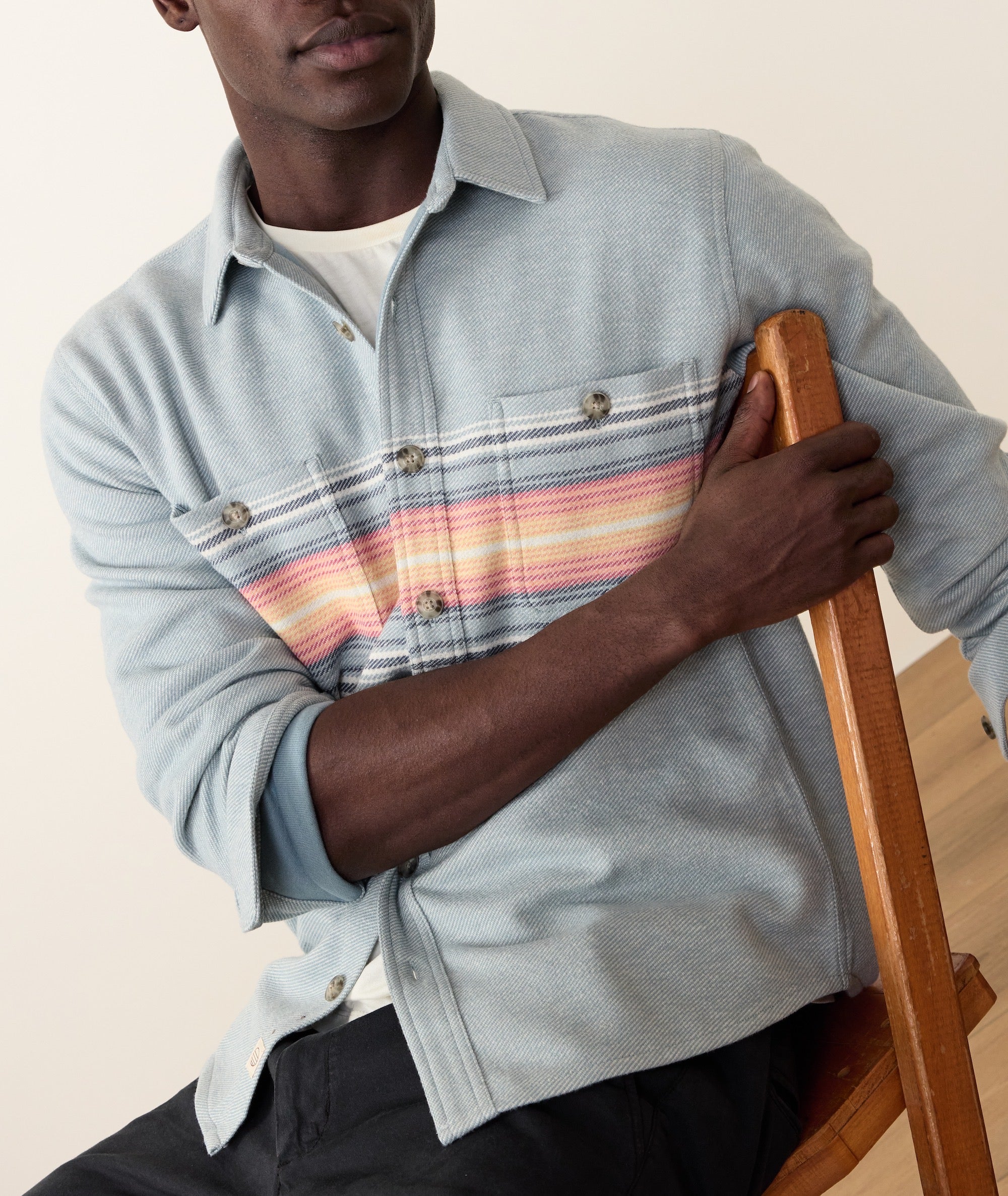 Pacifica Stretch Twill Overshirt - Image 3