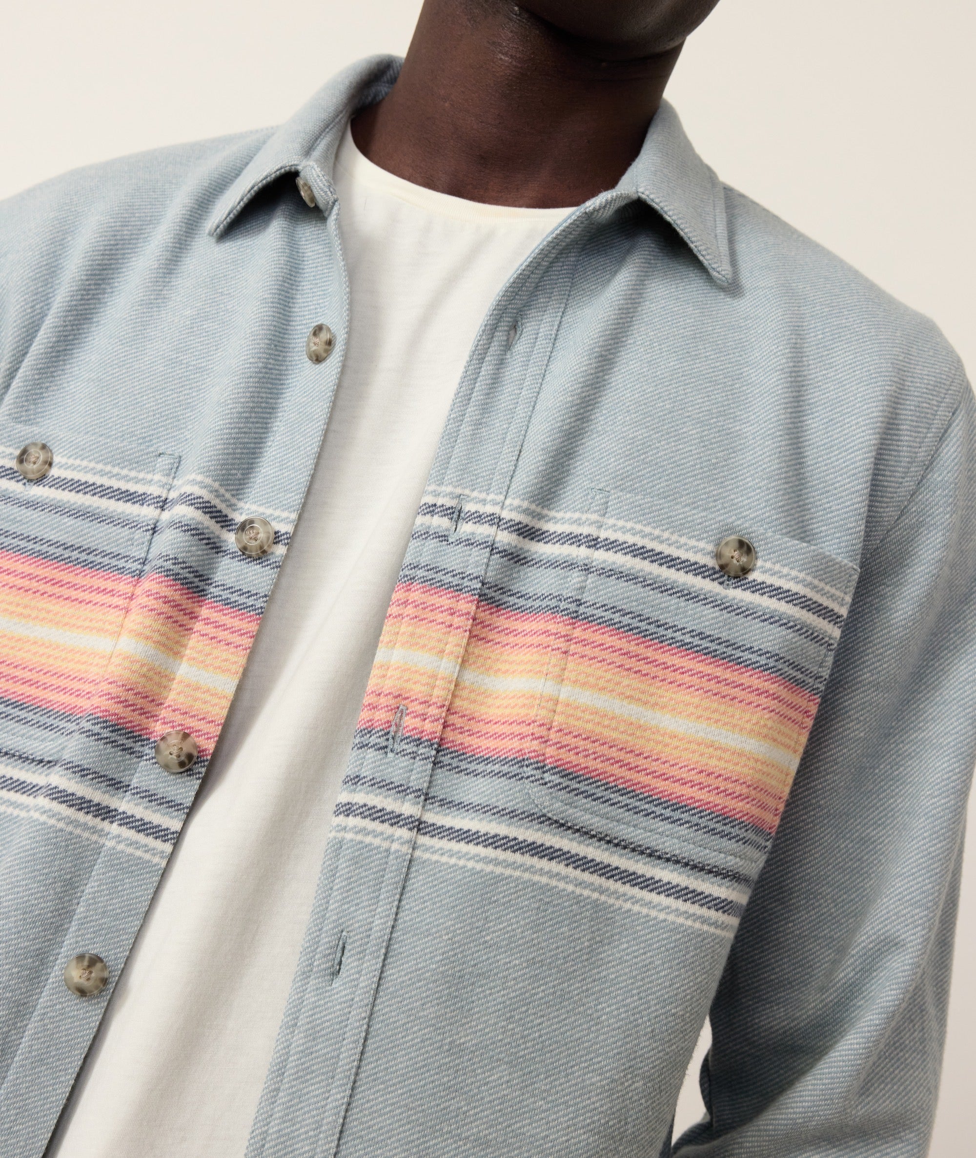 Pacifica Stretch Twill Overshirt - Image 4
