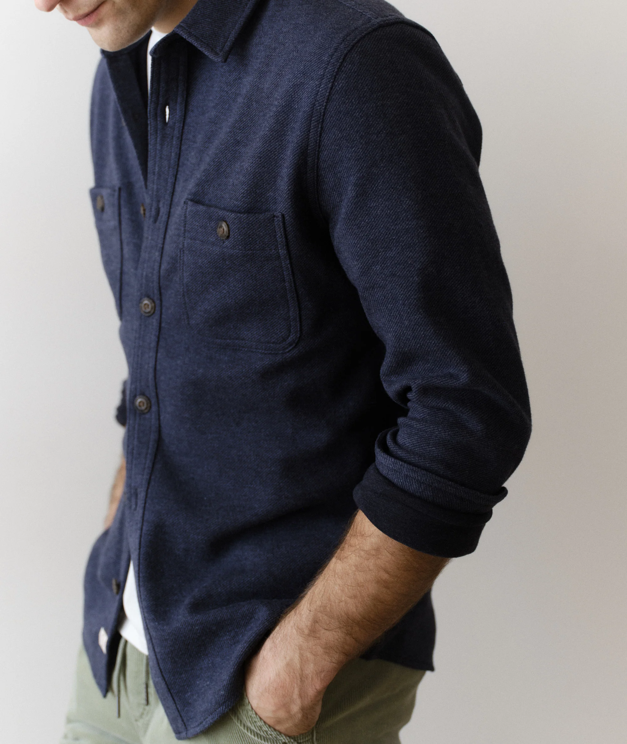 Pacifica Stretch Twill Overshirt - Image 5