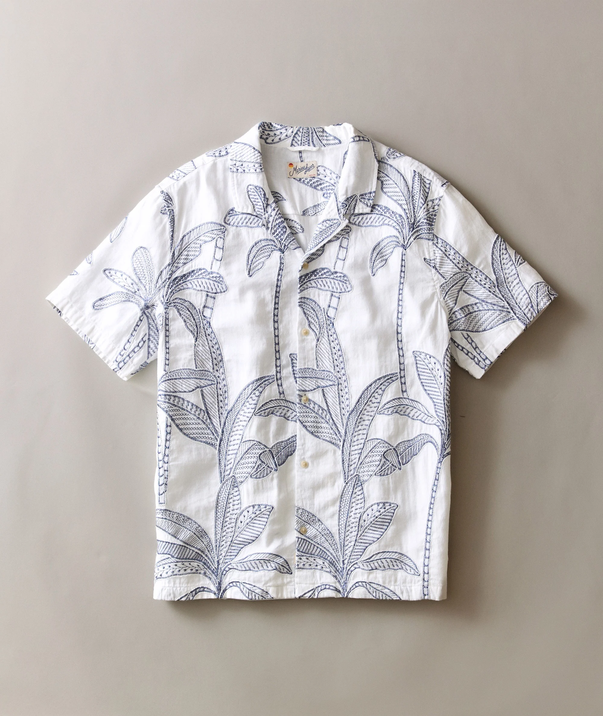 Palma Embroidered Resort Shirt
