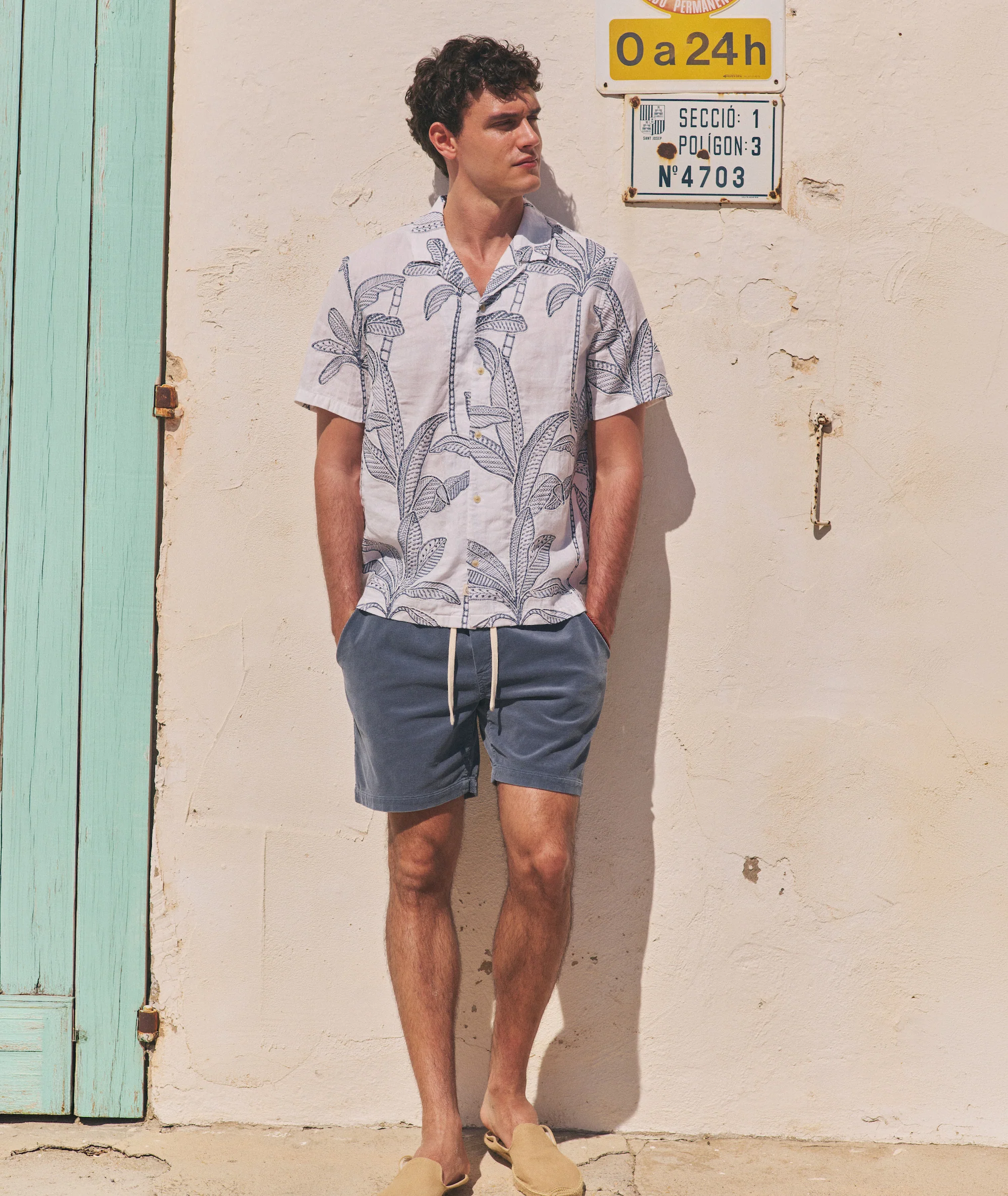 Palma Embroidered Resort Shirt - Image 3