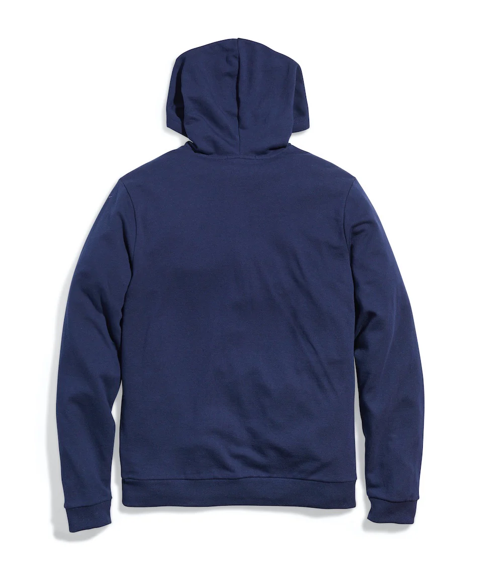 Men's Sunset Pullover Hoodie in True Navy - Image 6