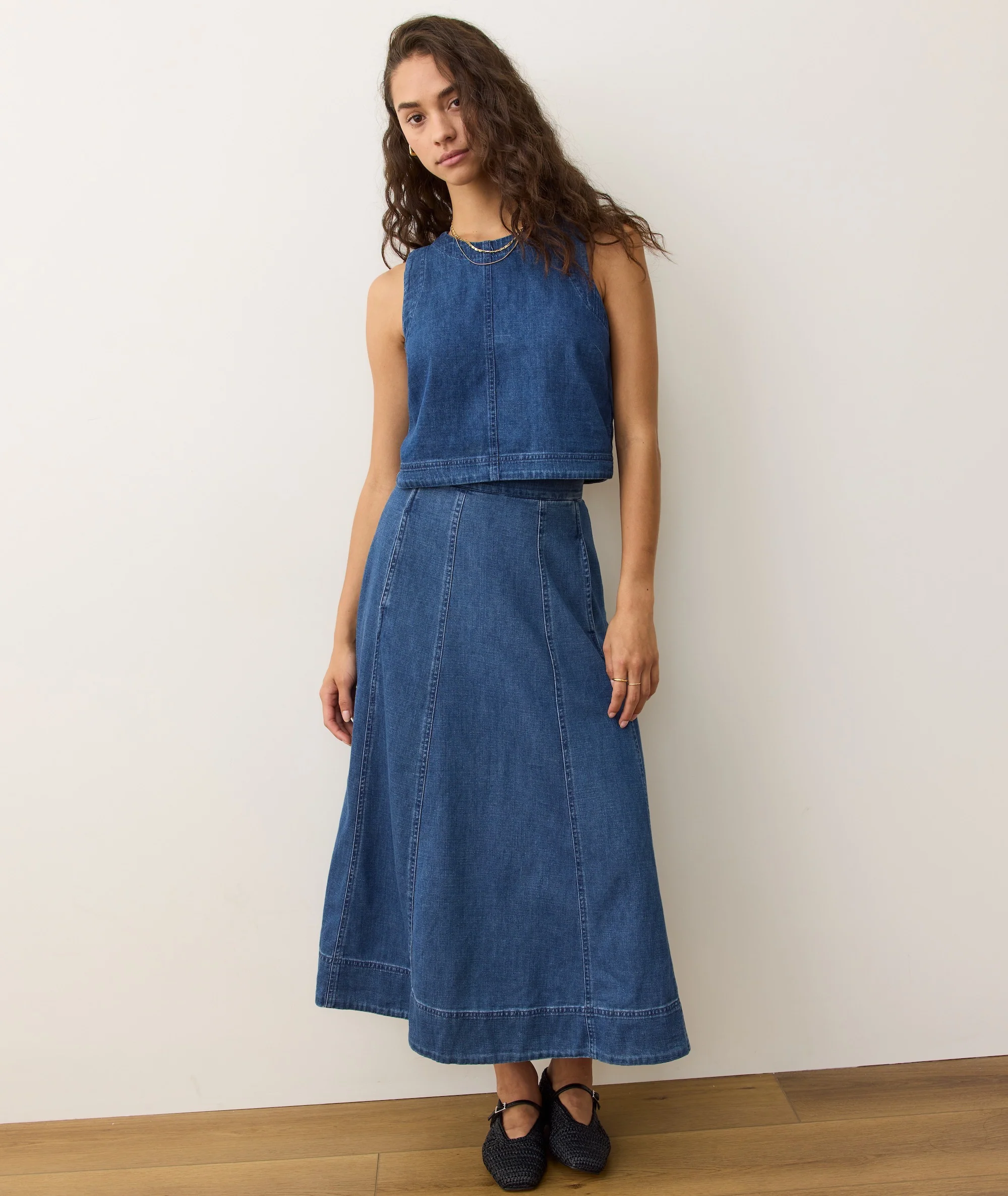 Quinn Denim Tank - Image 5