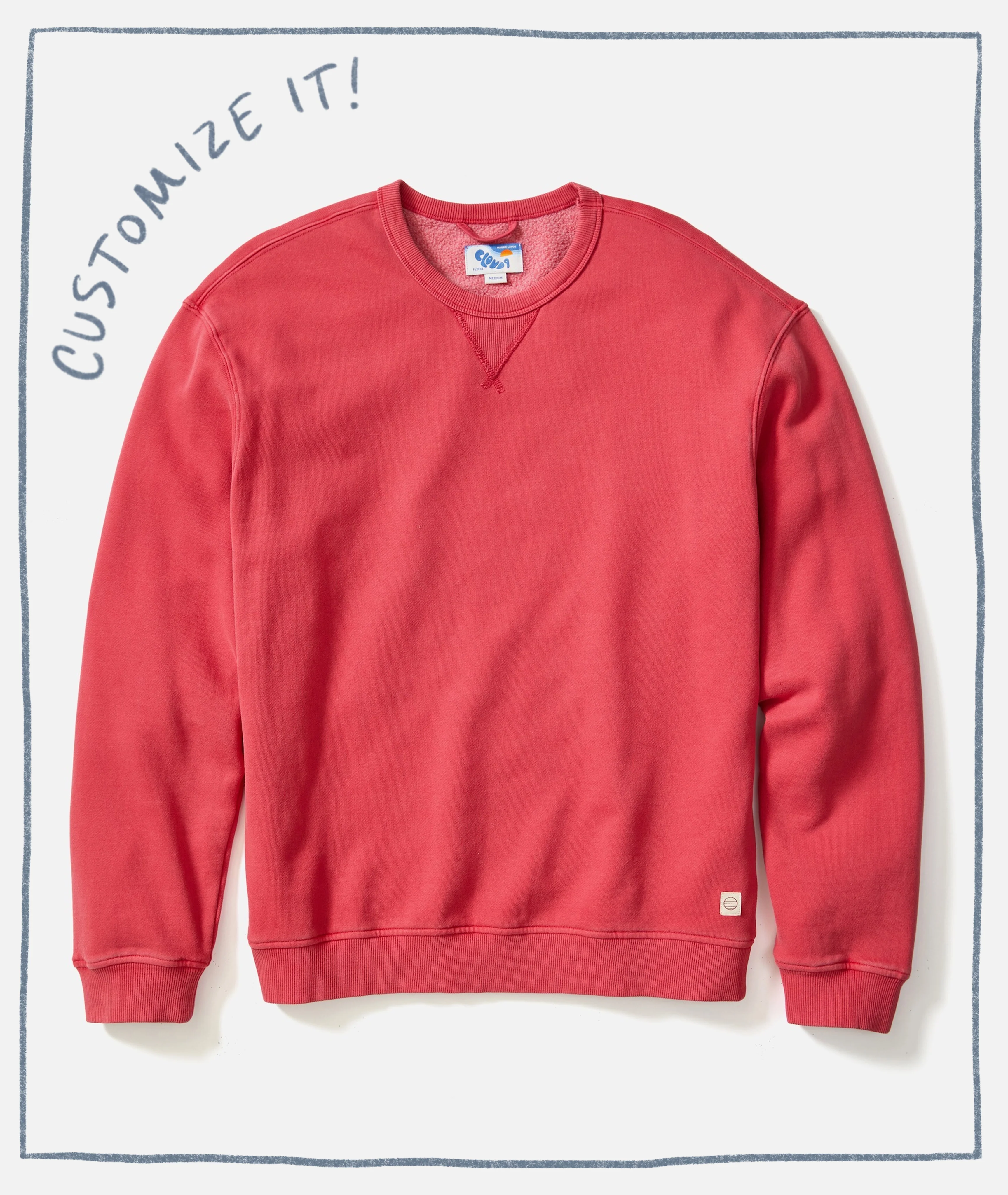 Cloud 9 Fleece Relaxed Crewneck - Image 7