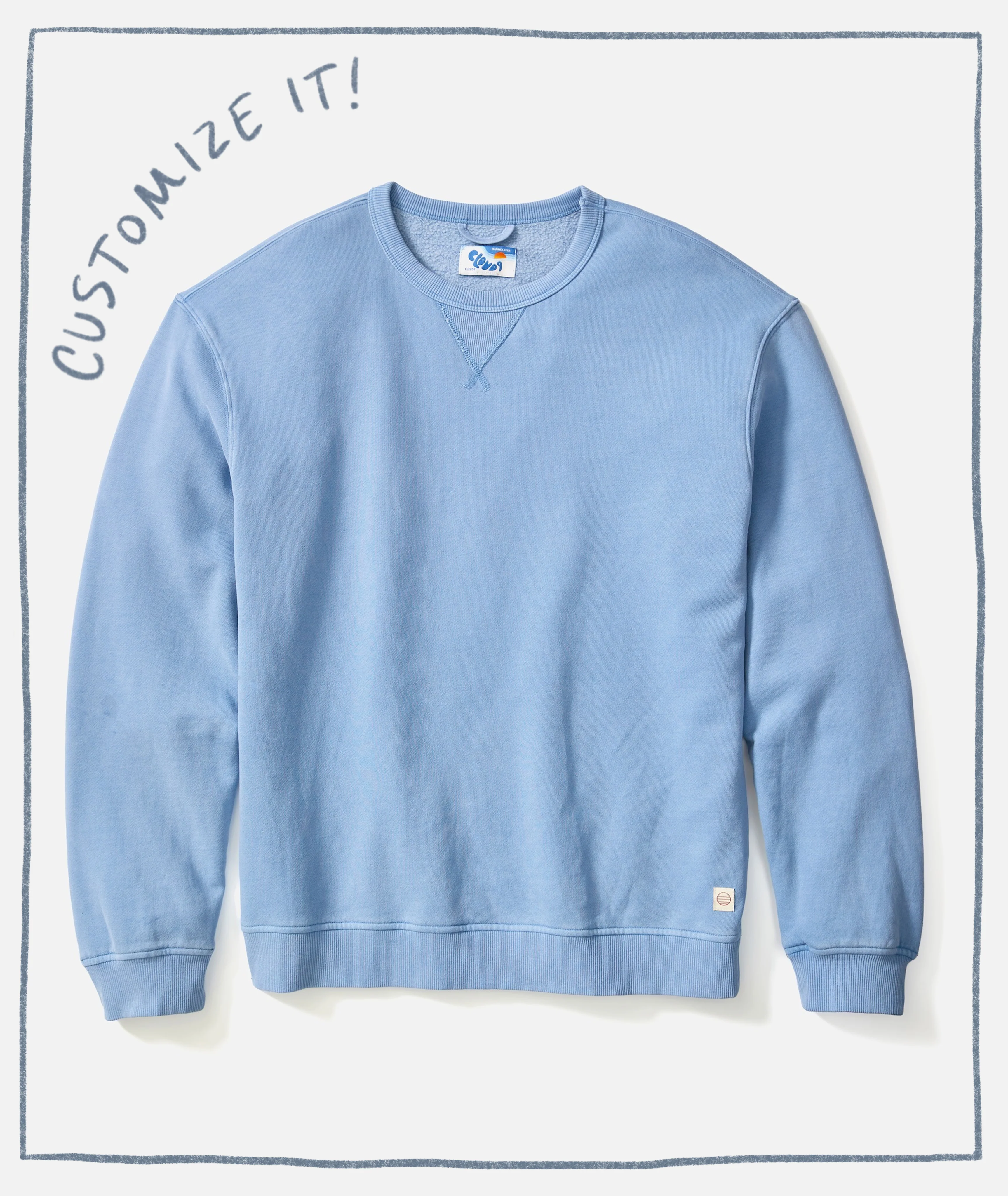 Cloud 9 Fleece Relaxed Crewneck - Image 7