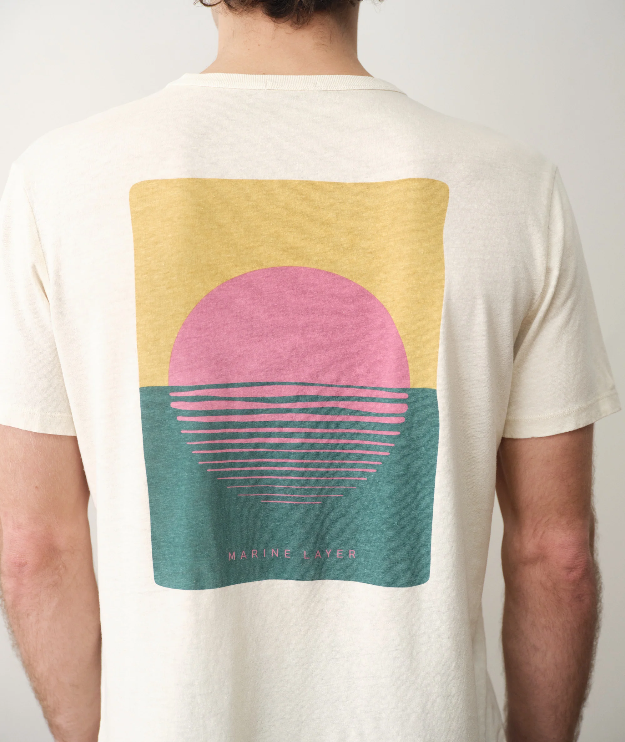 Hemp Cotton Relaxed Graphic Tee - Image 3