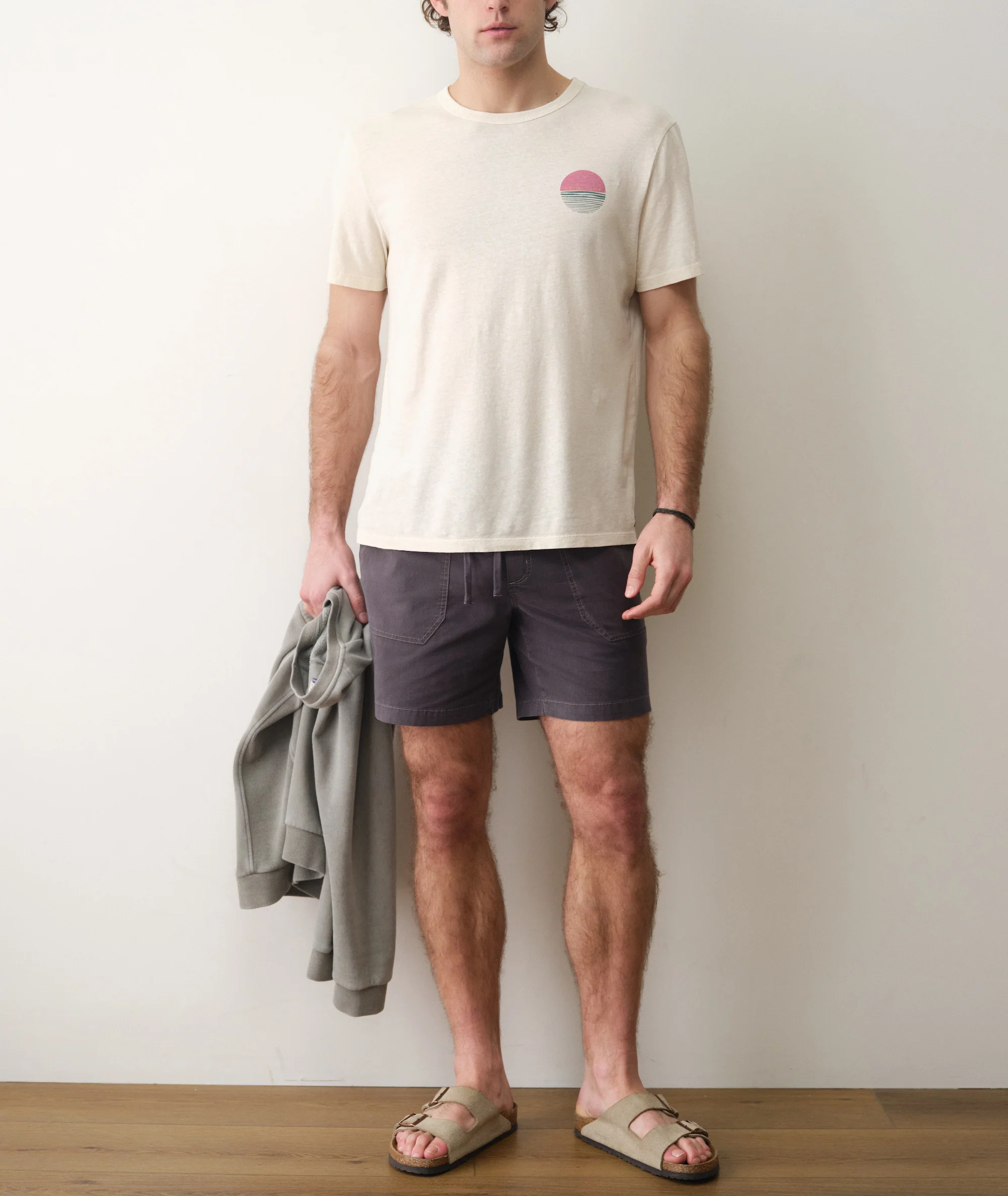 Hemp Cotton Relaxed Graphic Tee - Image 4