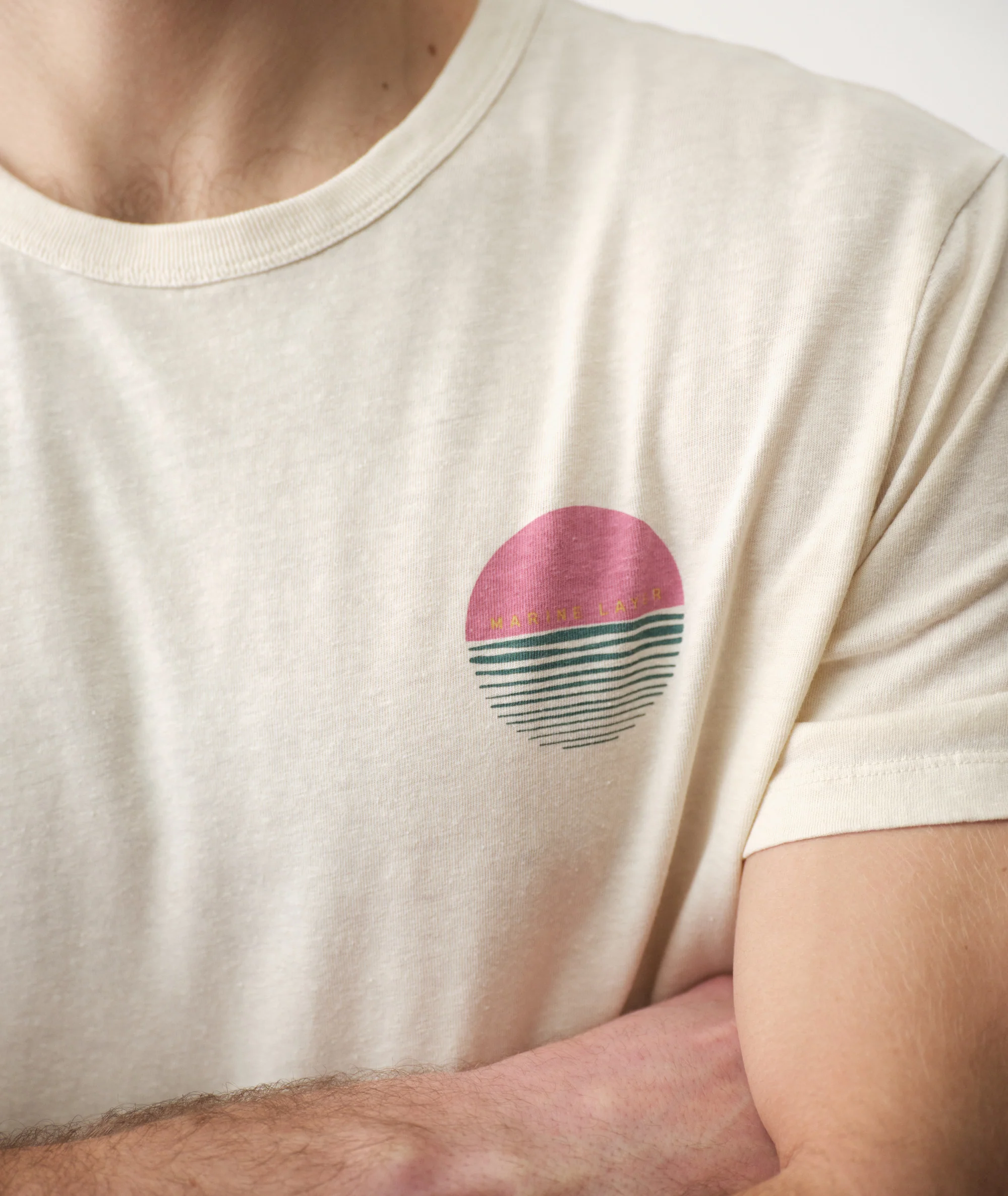 Hemp Cotton Relaxed Graphic Tee - Image 5