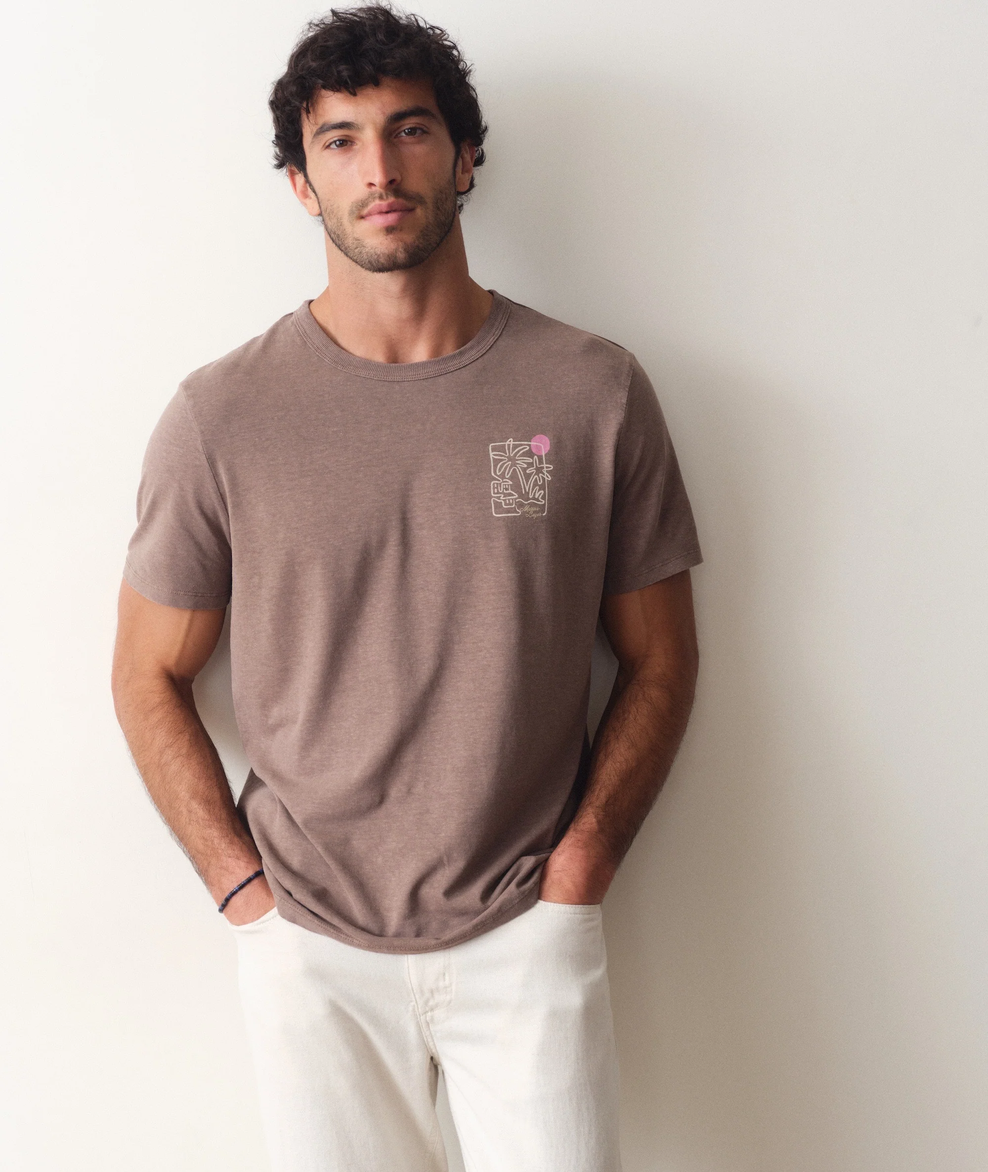 Hemp Cotton Relaxed Graphic Tee - Image 3