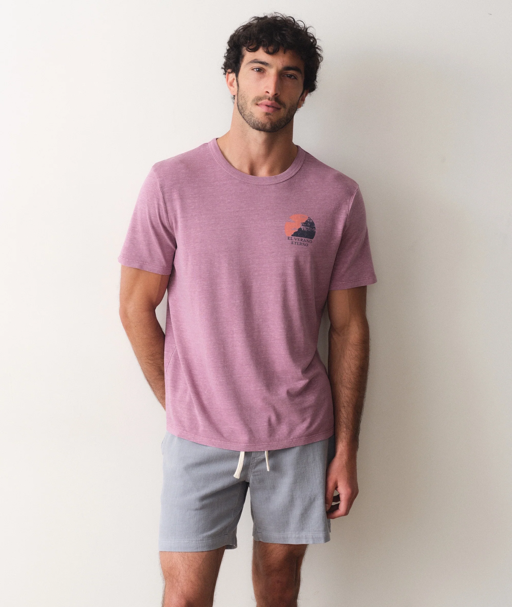 Hemp Cotton Relaxed Graphic Tee - Image 4