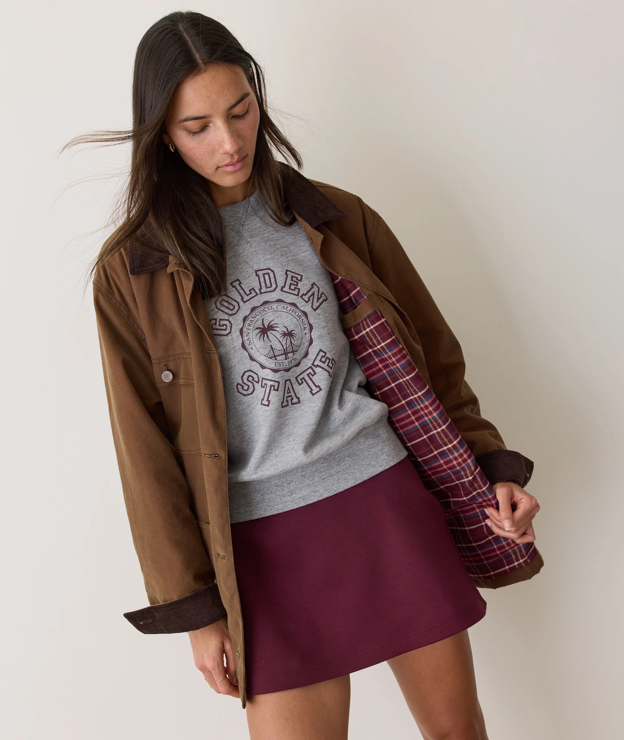 Riley Waxed Barn Jacket - Image 9