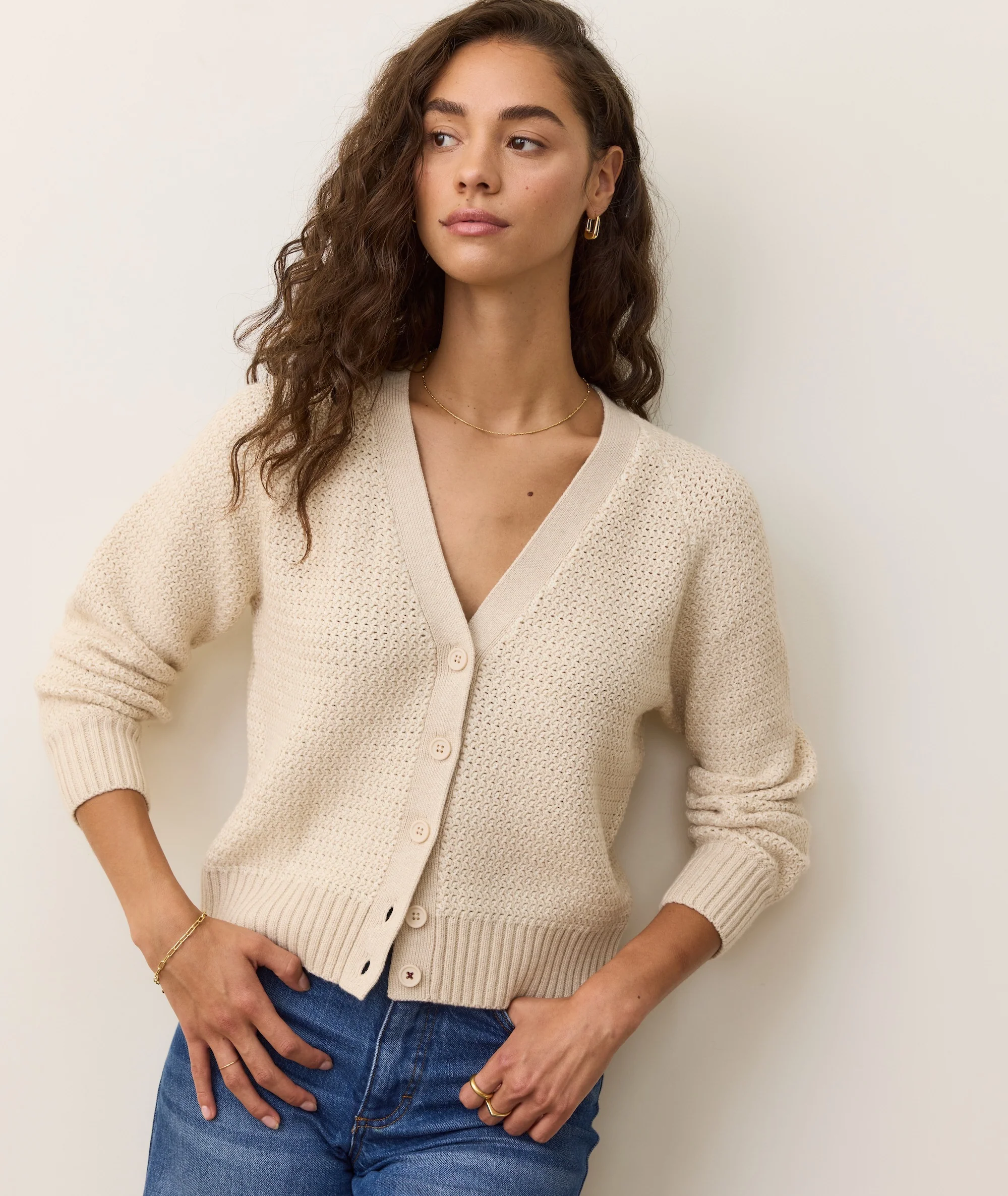 Robin Textured Cardigan - Image 5