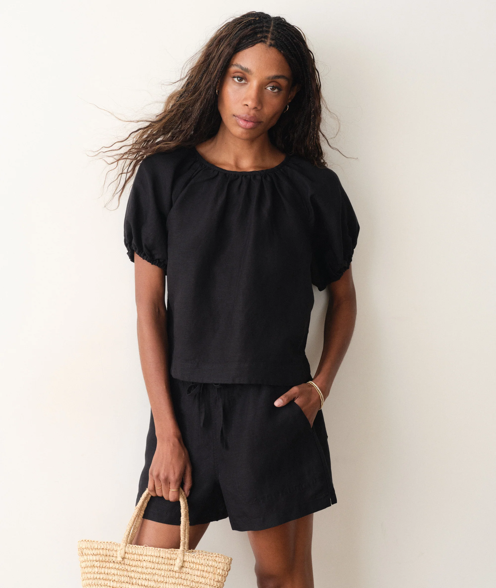 Rosa Linen Top