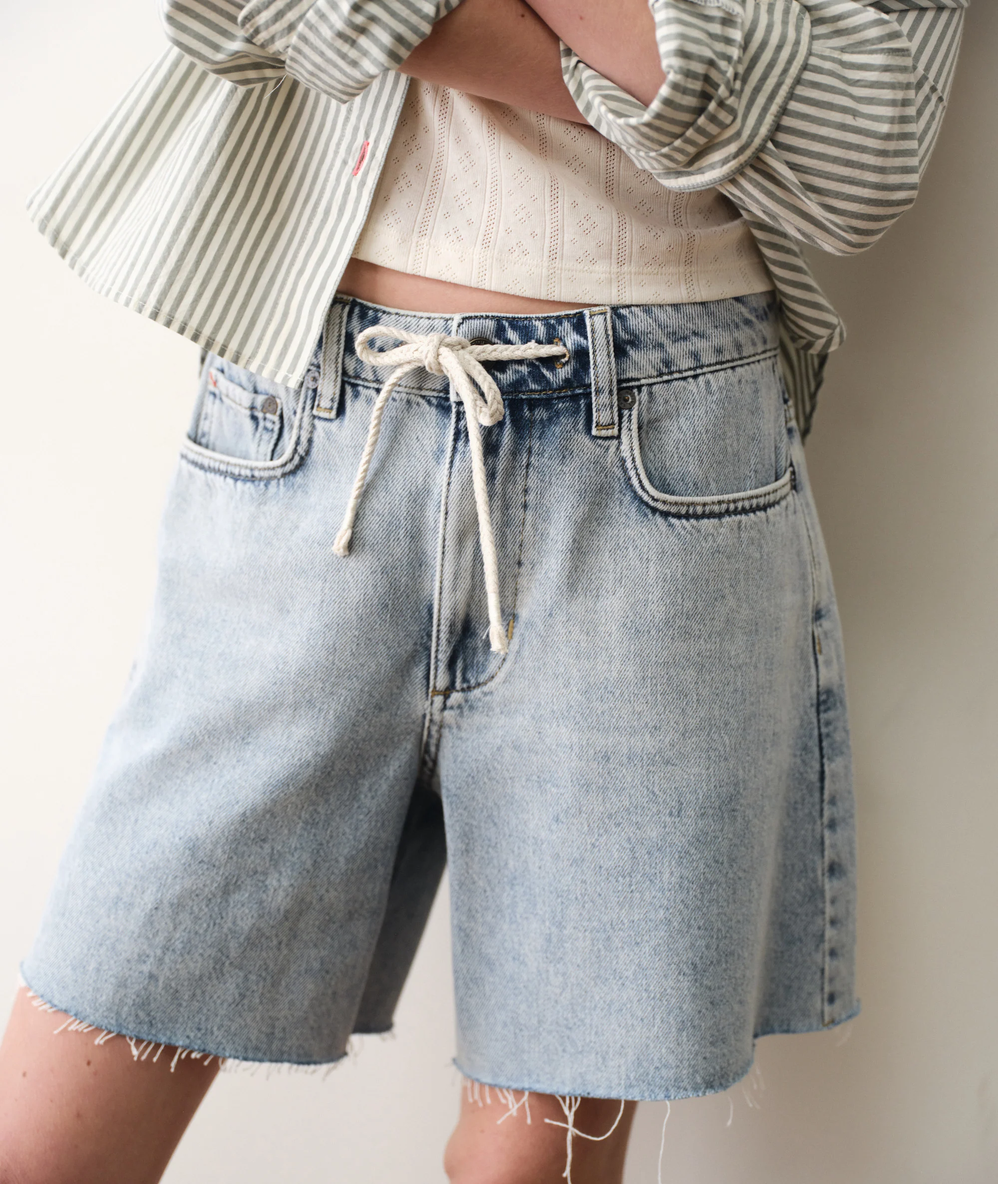 Rosalie Denim Bermuda Short - Image 2