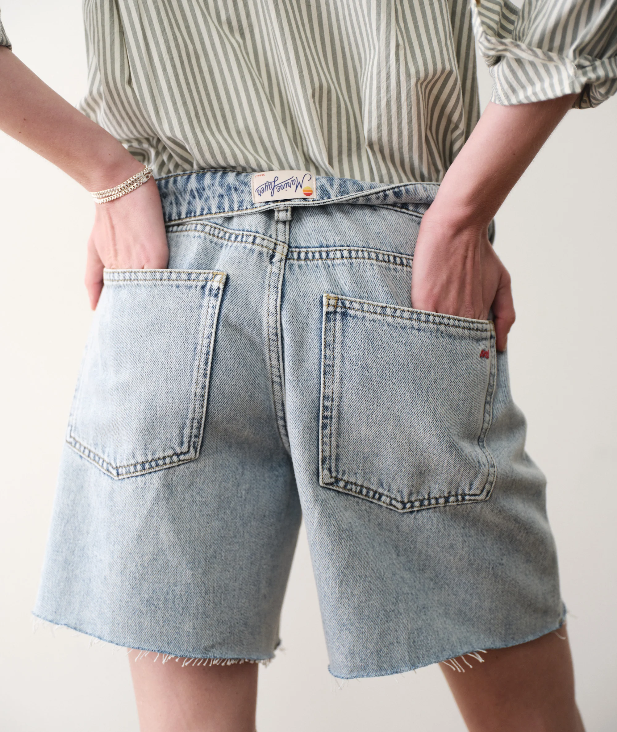 Rosalie Denim Bermuda Short - Image 3