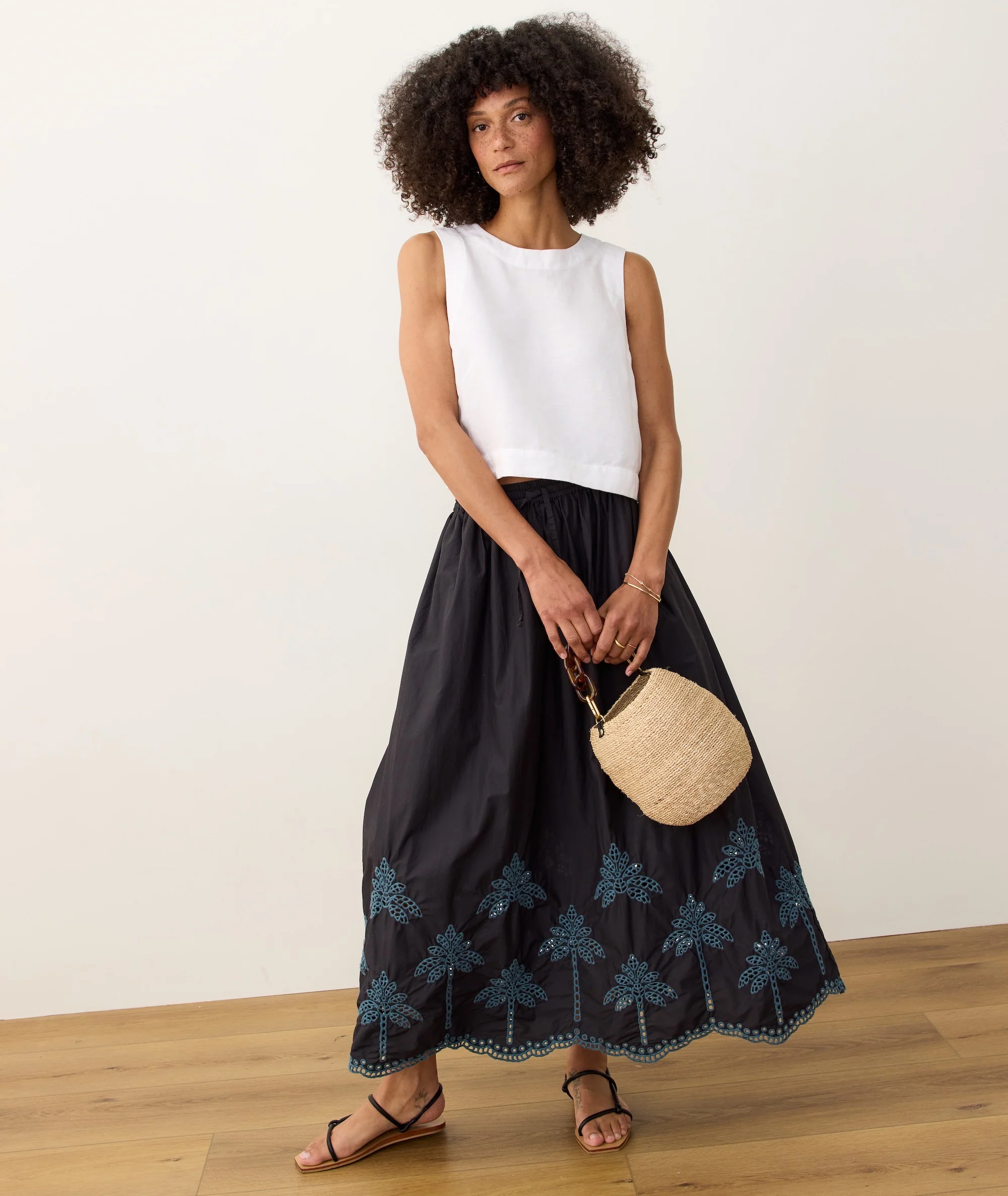 Ryland Eyelet Drawstring Skirt - Image 5