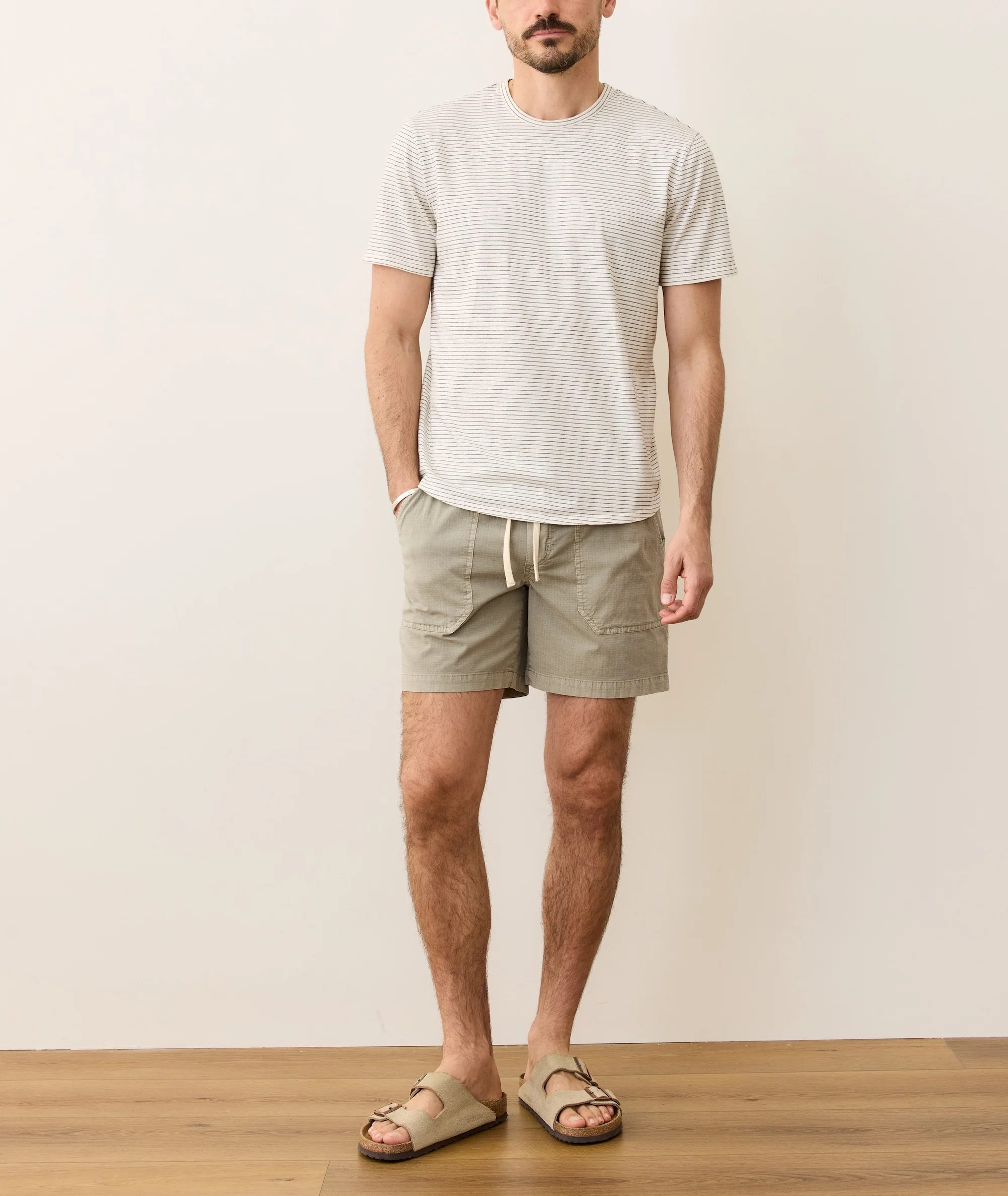 Saddle Hem Crew Tee - Image 6