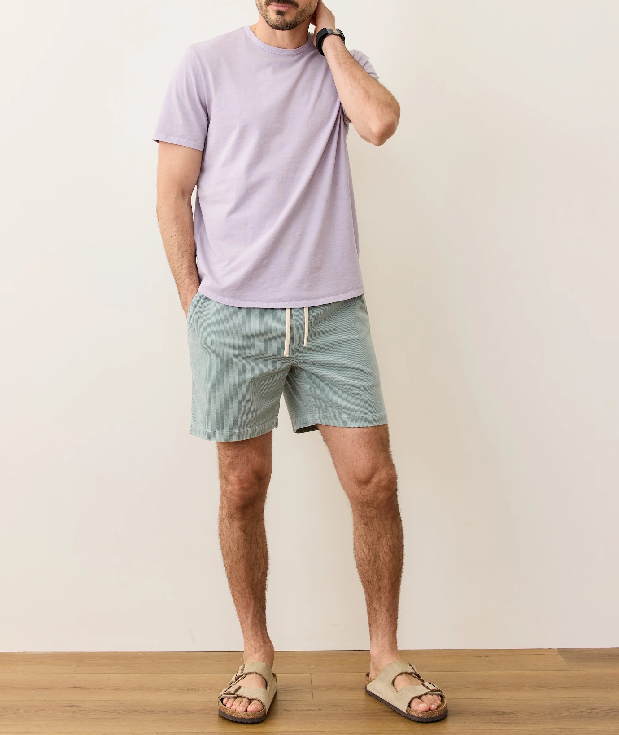 Saddle Hem Crew Tee - Image 6