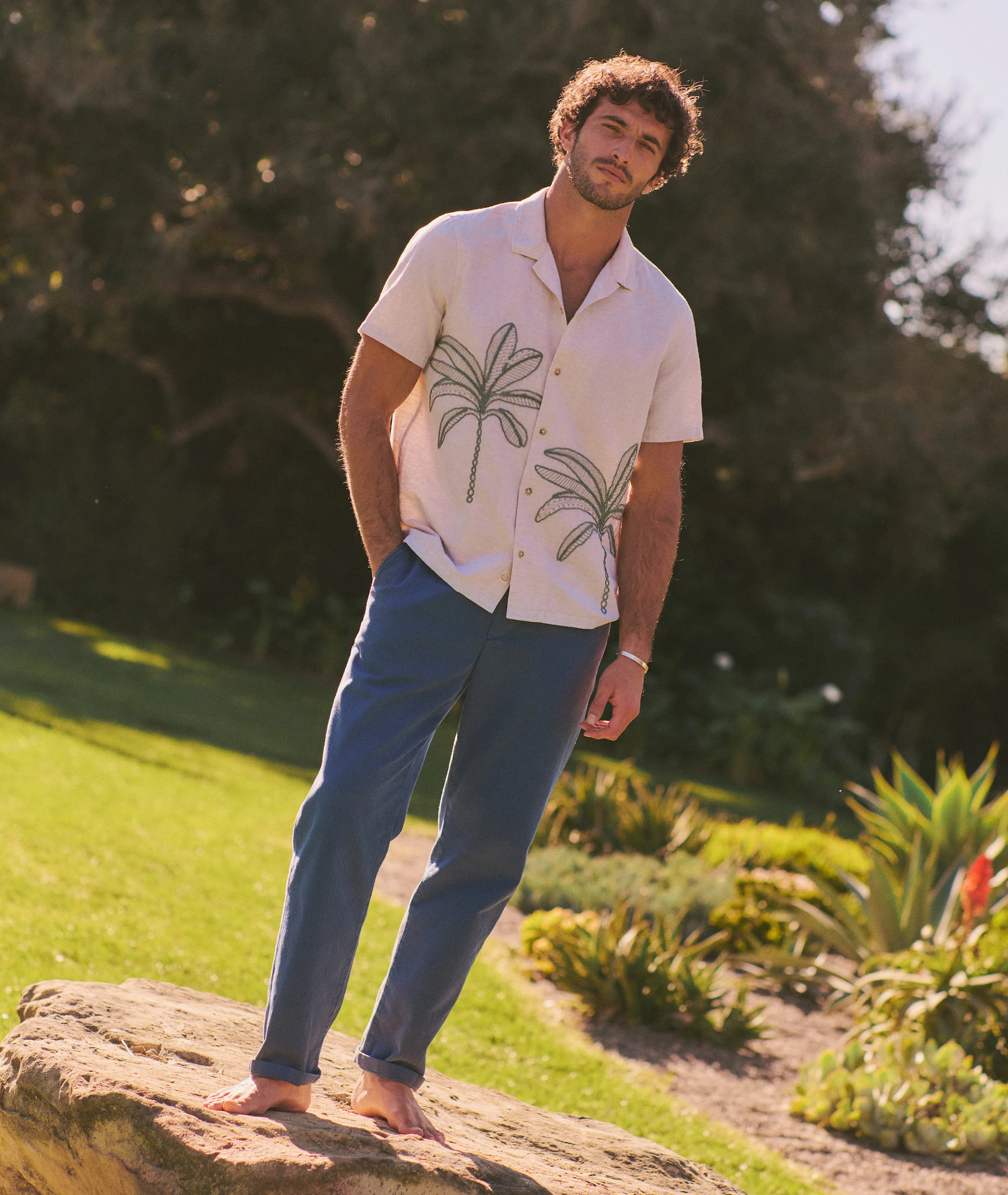 Saturday Herringbone Pant - Relaxed Fit - Image 2