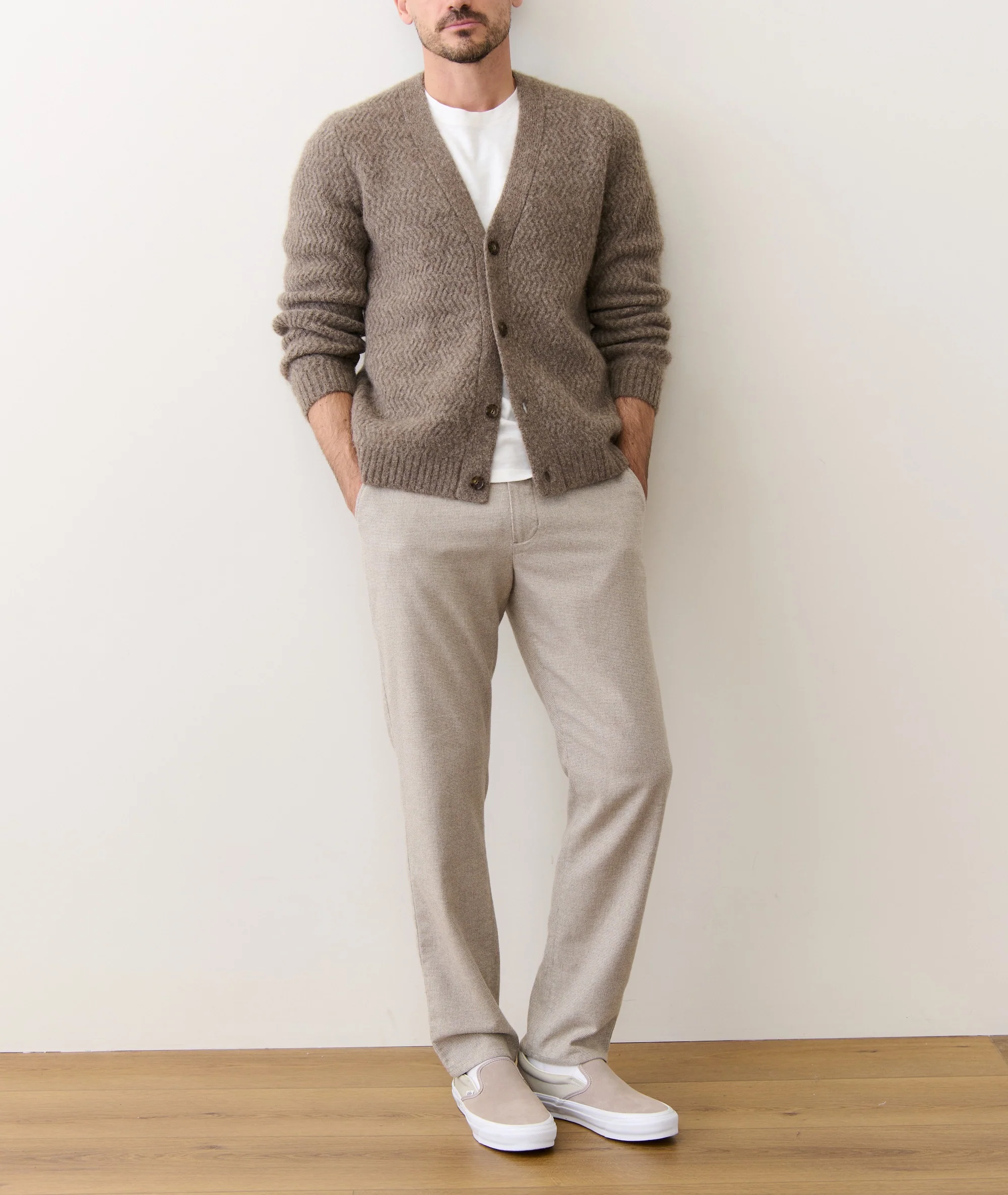 Saturday Houndstooth Slim Straight Chino - Image 7