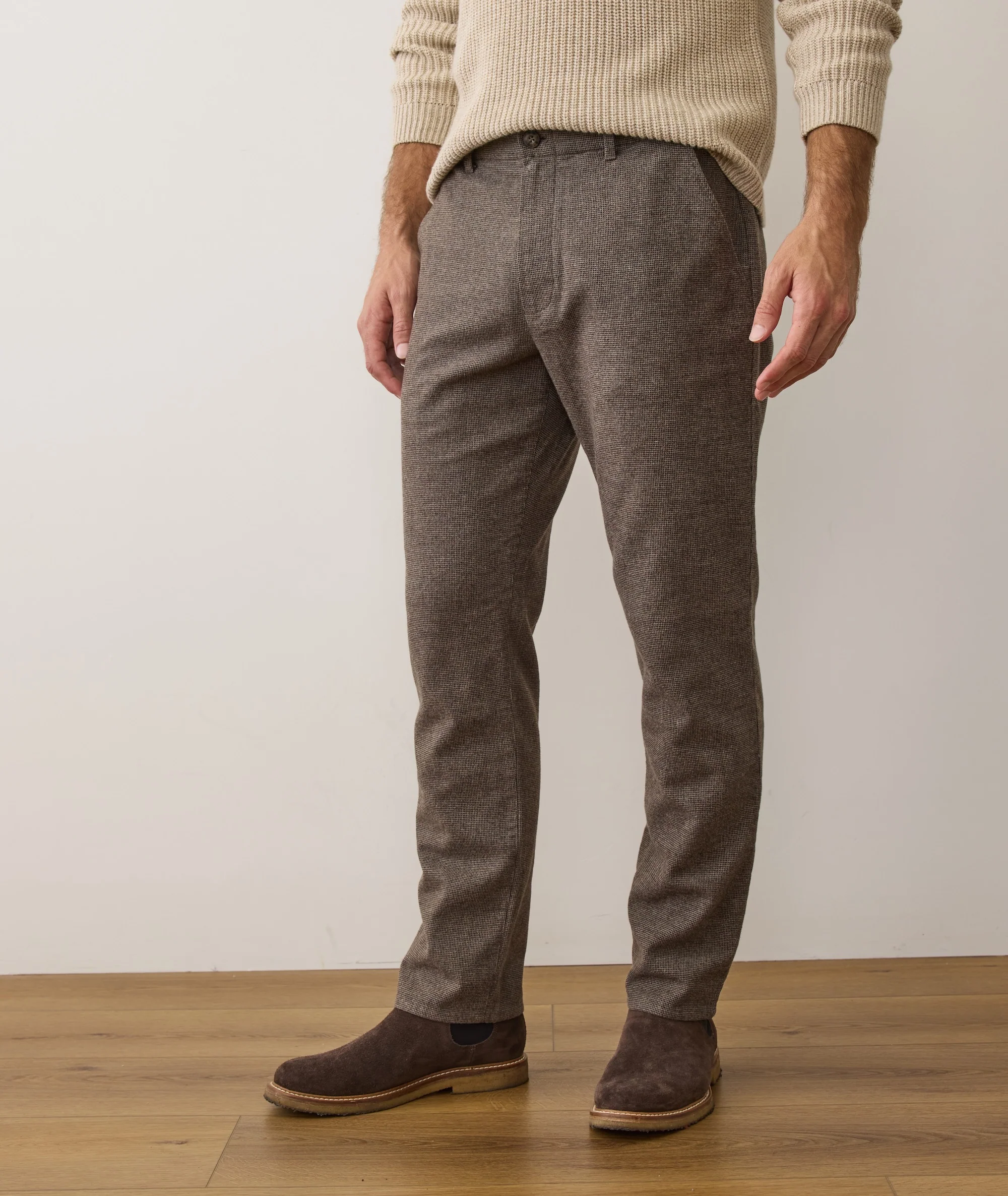 Saturday Houndstooth Chino - Slim Straight - Image 2
