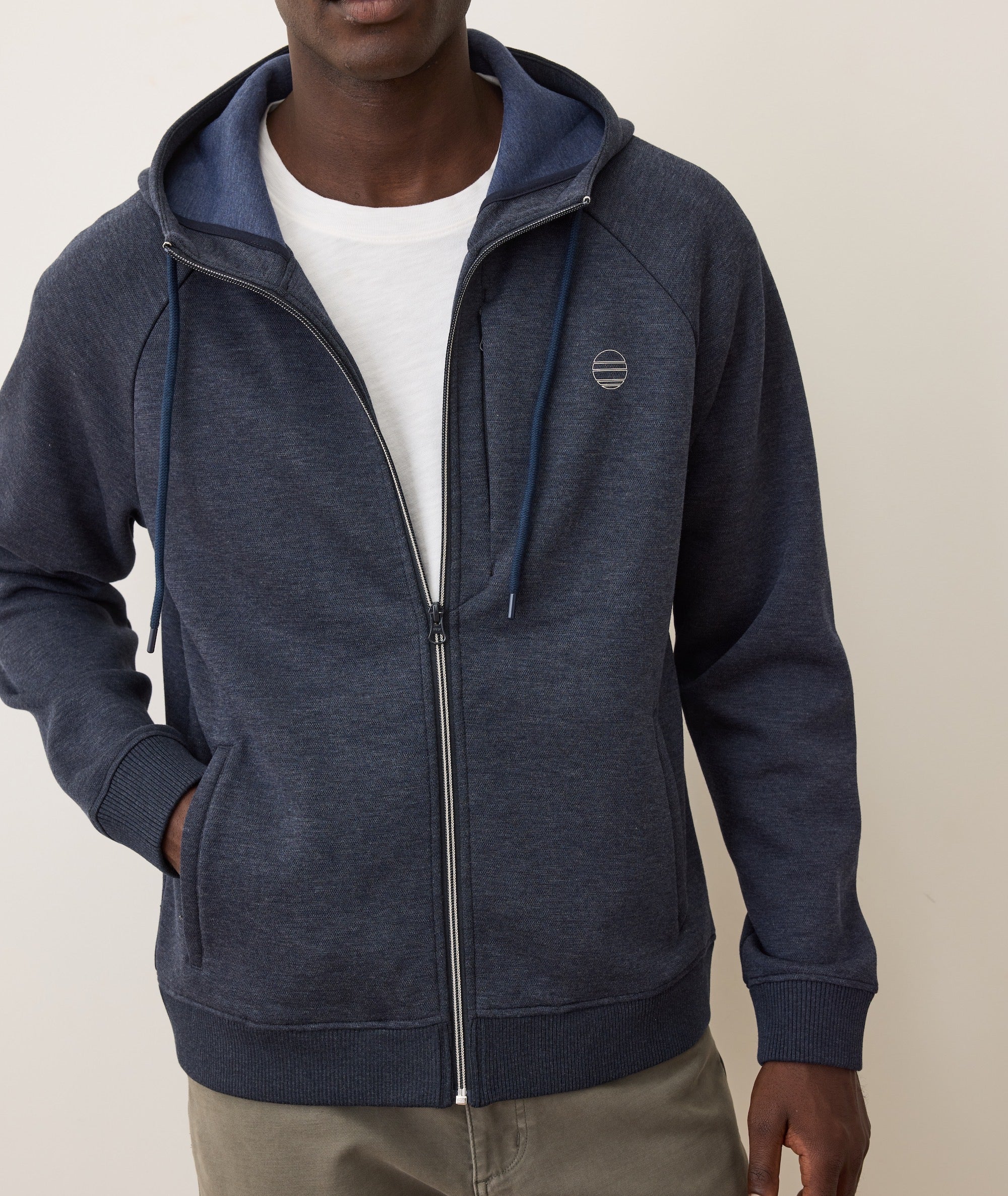 Scuba Knit Zip Hoodie - Image 3