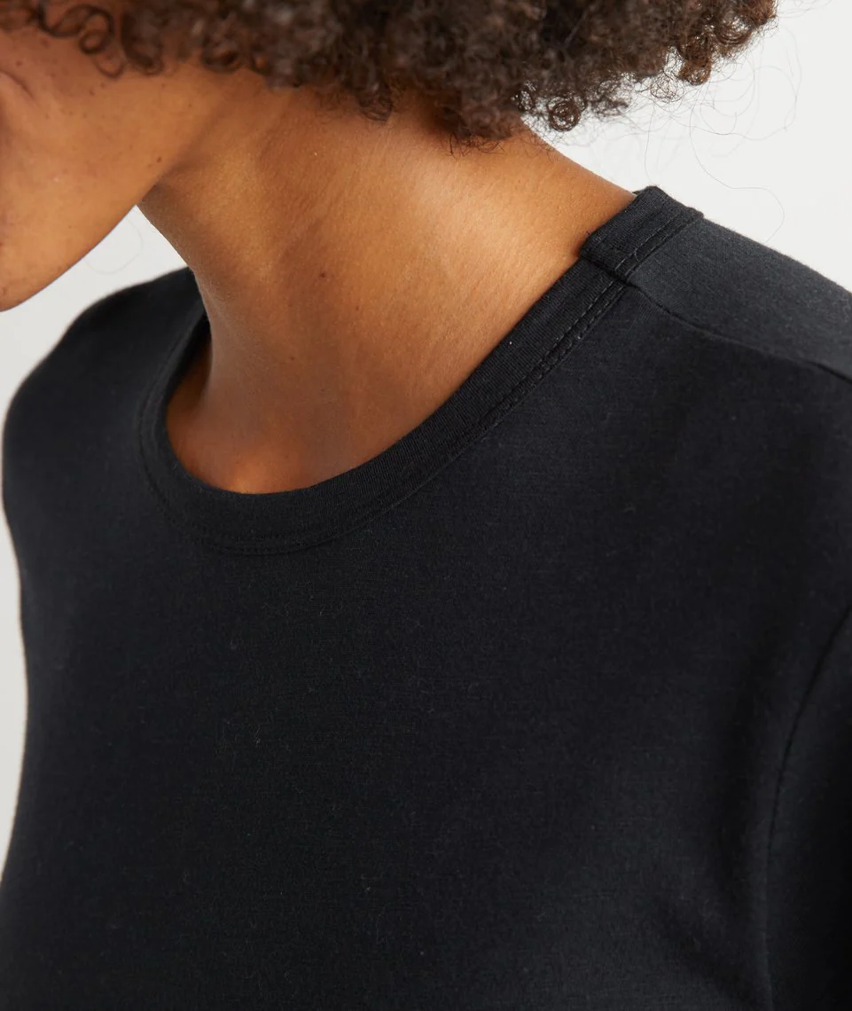 Women's Signature Crew in Black - Image 6