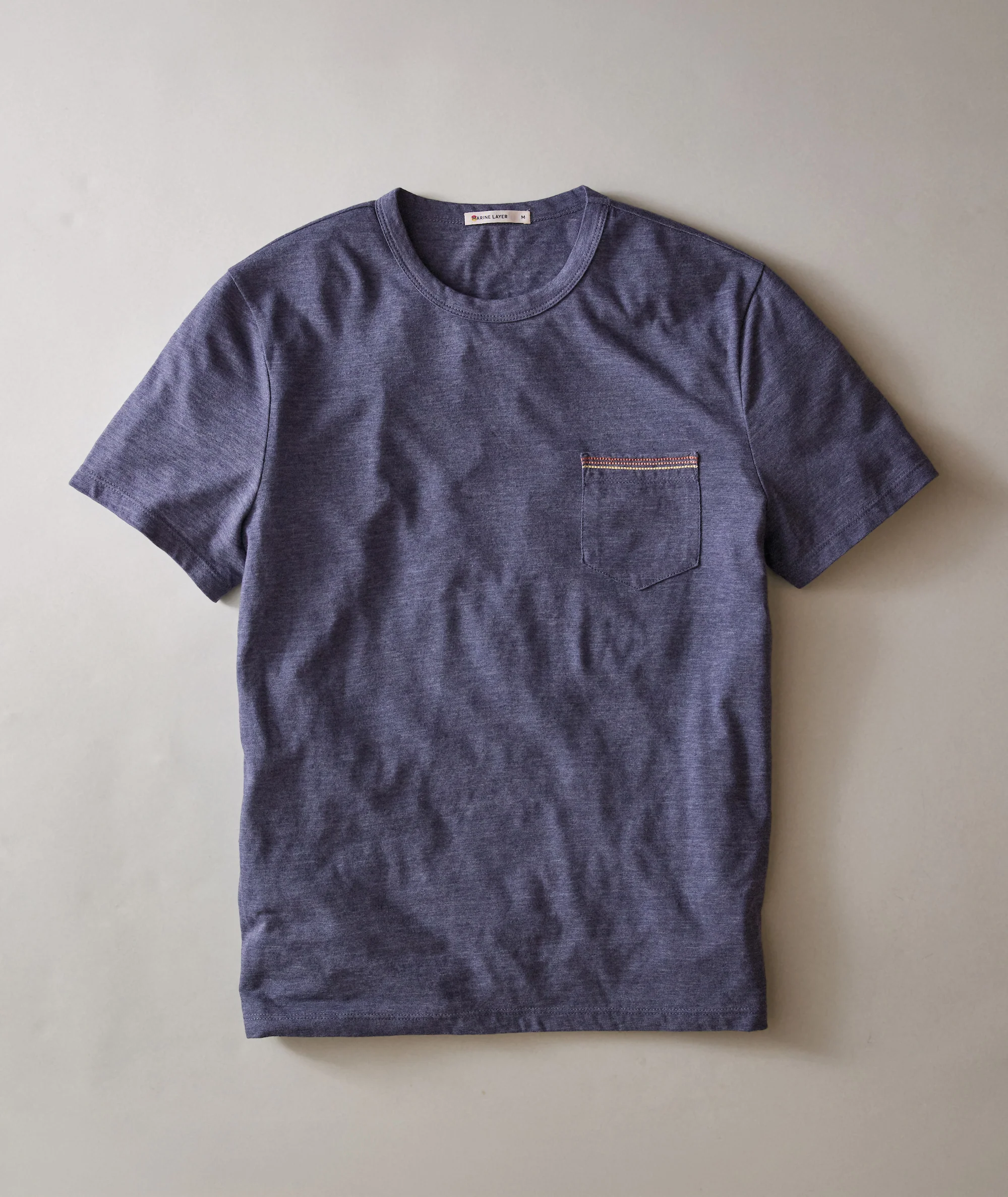 Signature Embroidered Pocket Tee