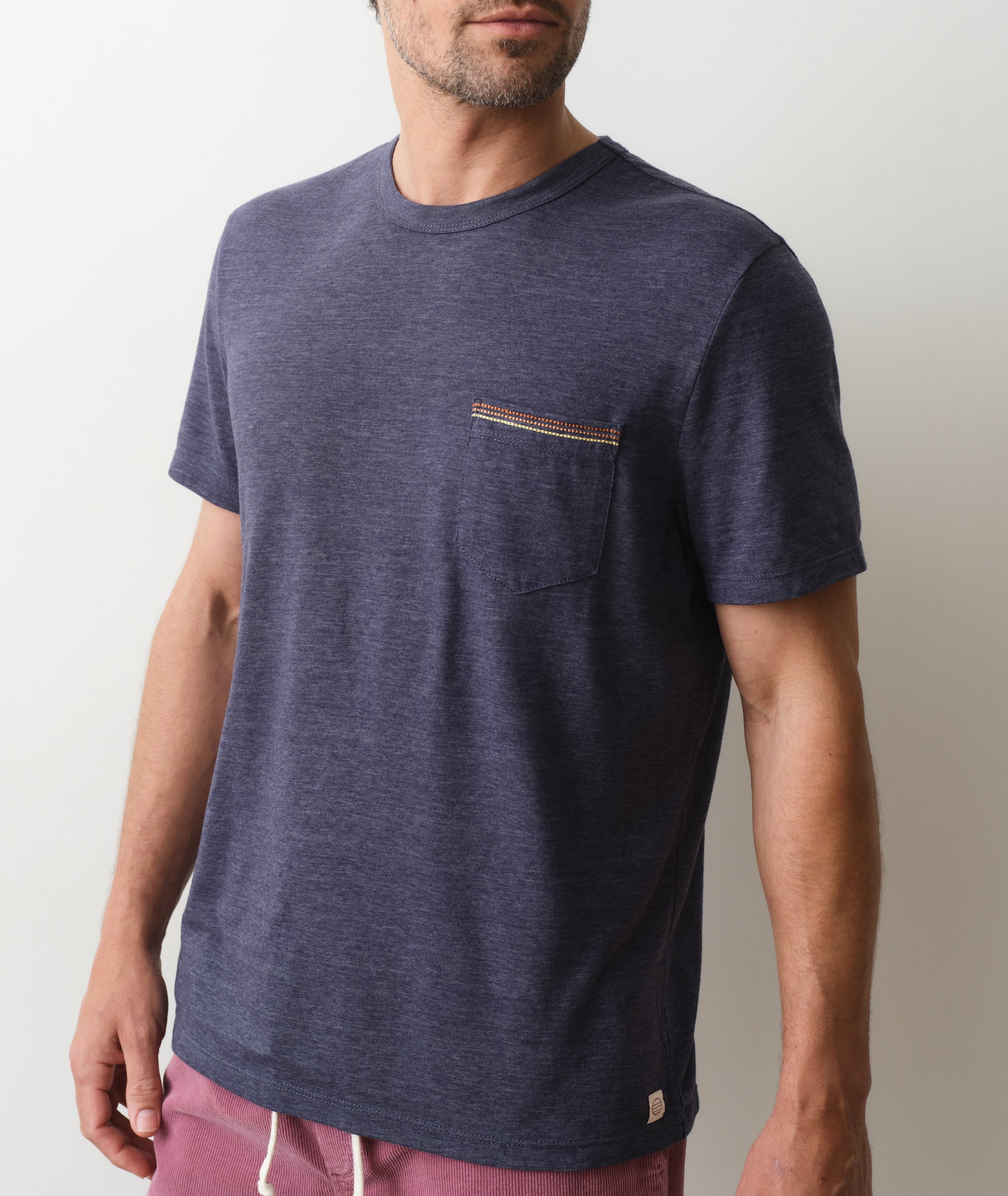 Signature Embroidered Pocket Tee - Image 3