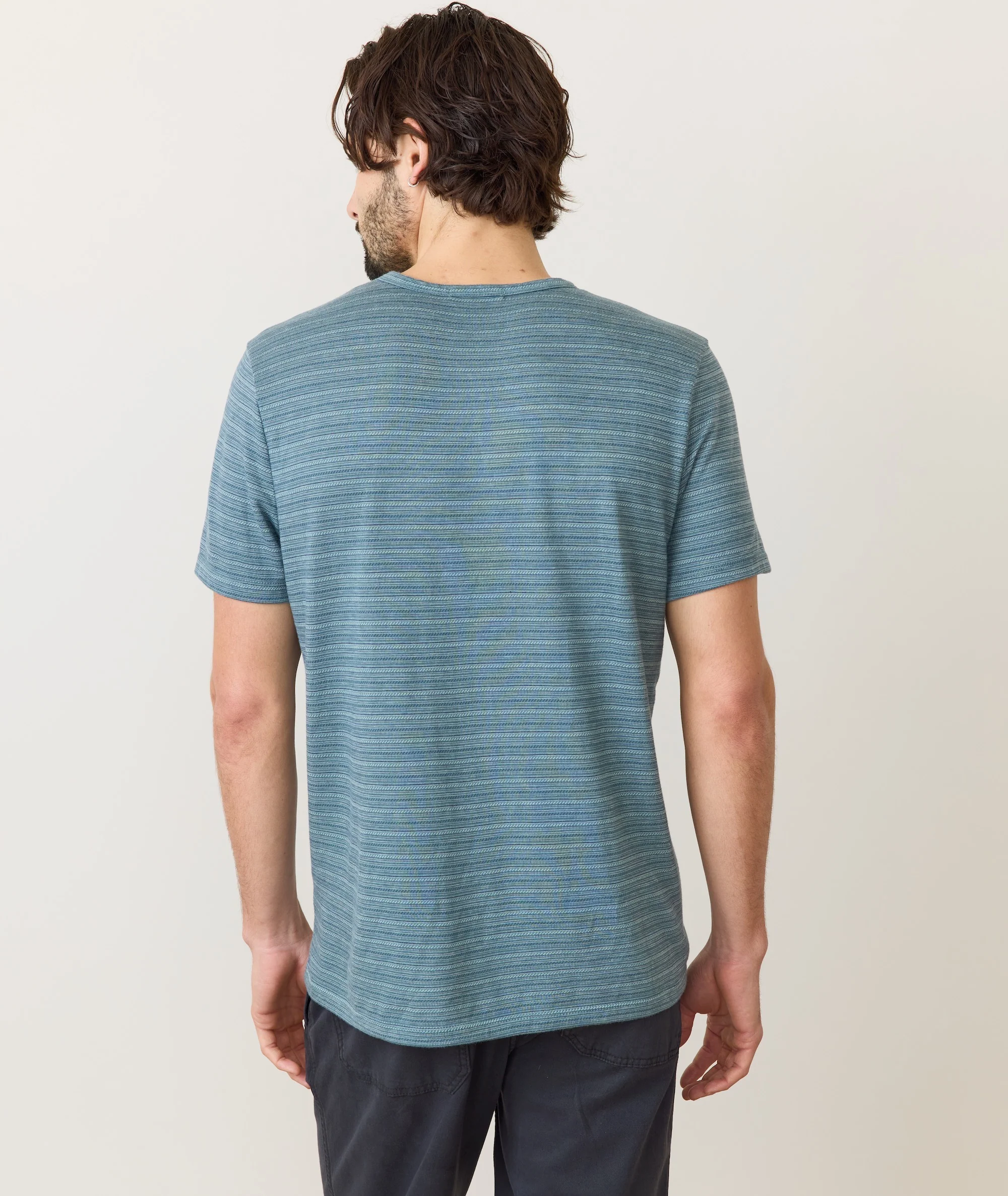 Signature Jacquard Crew Tee - Image 3