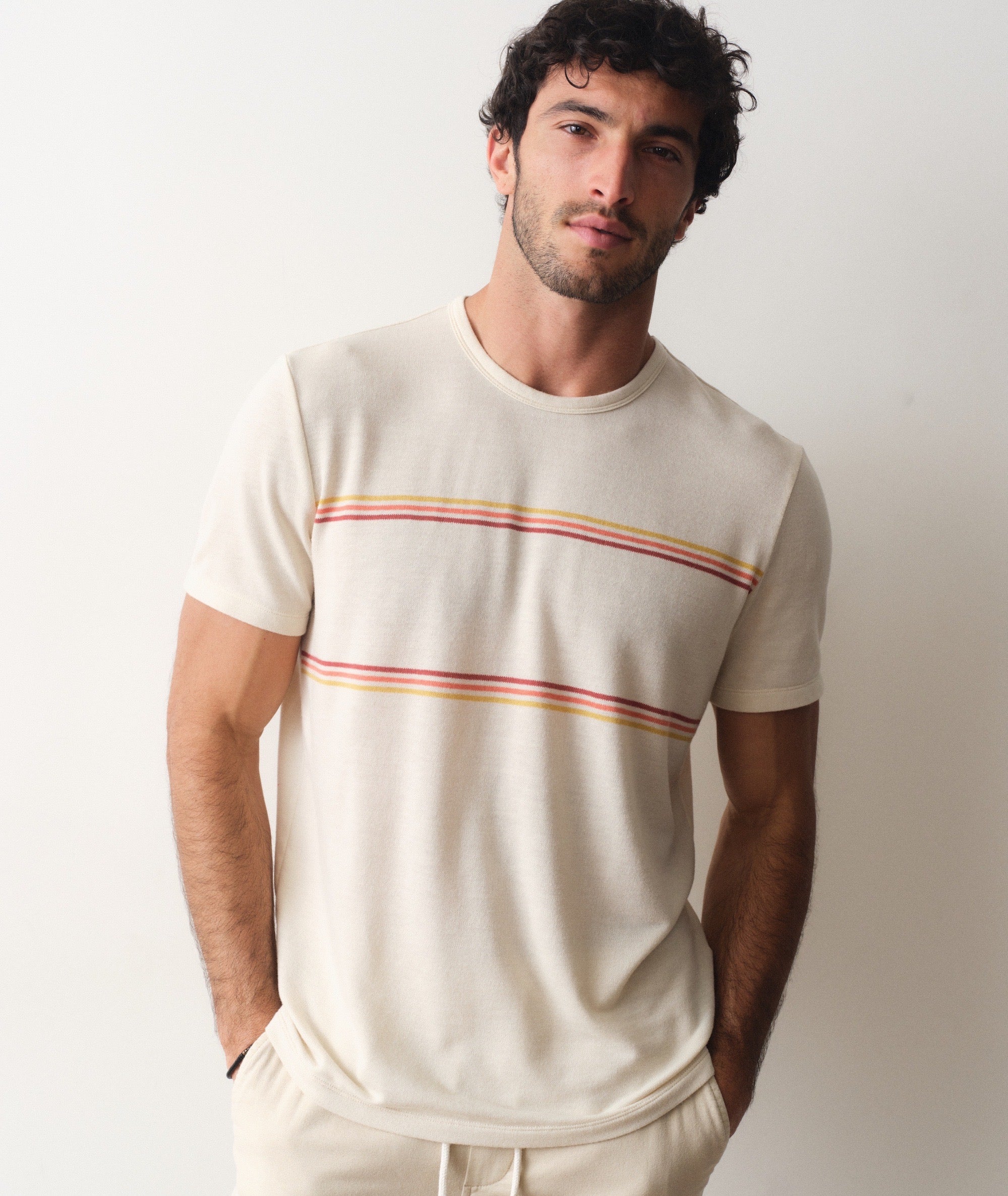 Signature Jacquard Crew Tee - Image 3