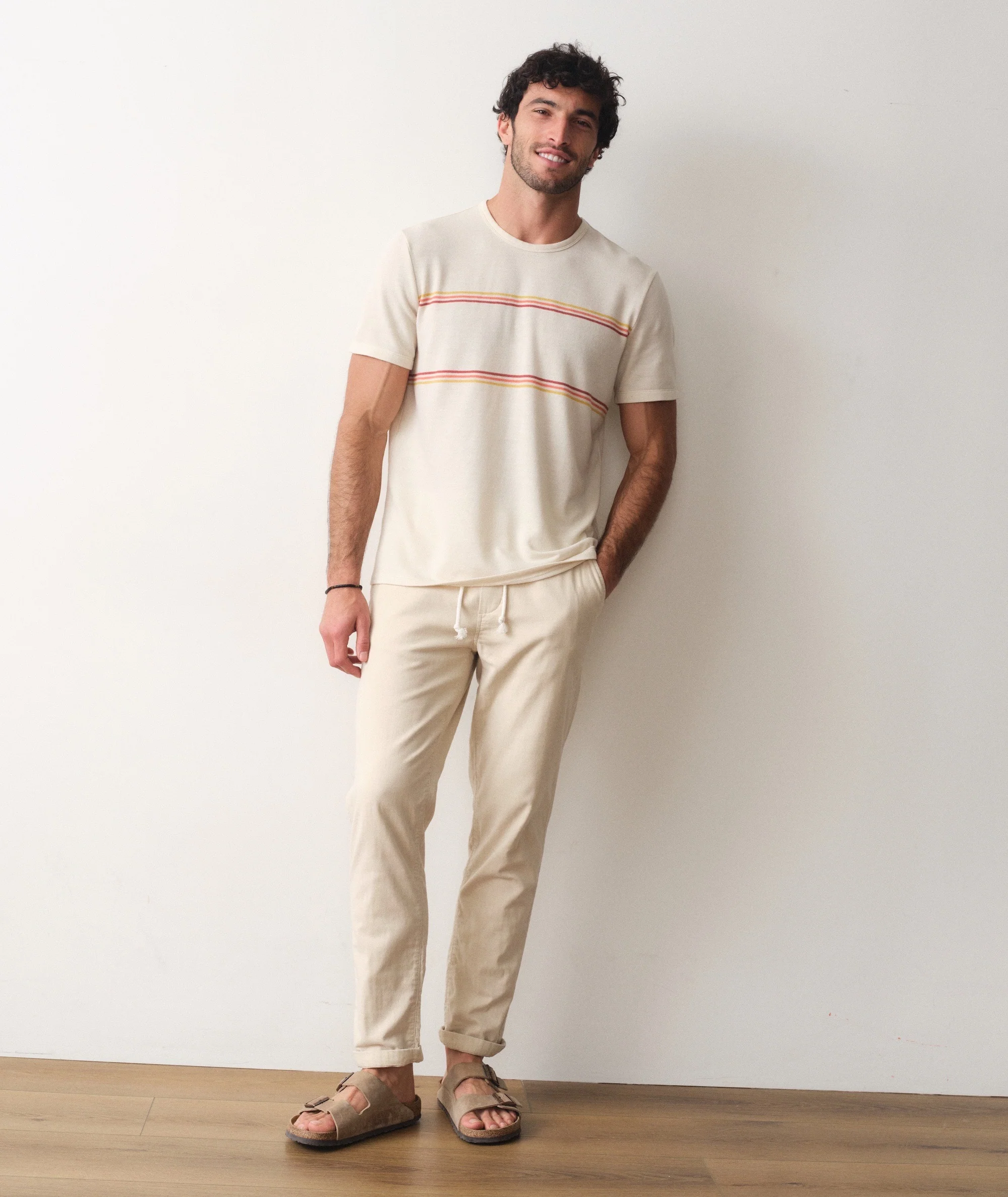 Signature Jacquard Crew Tee - Image 4