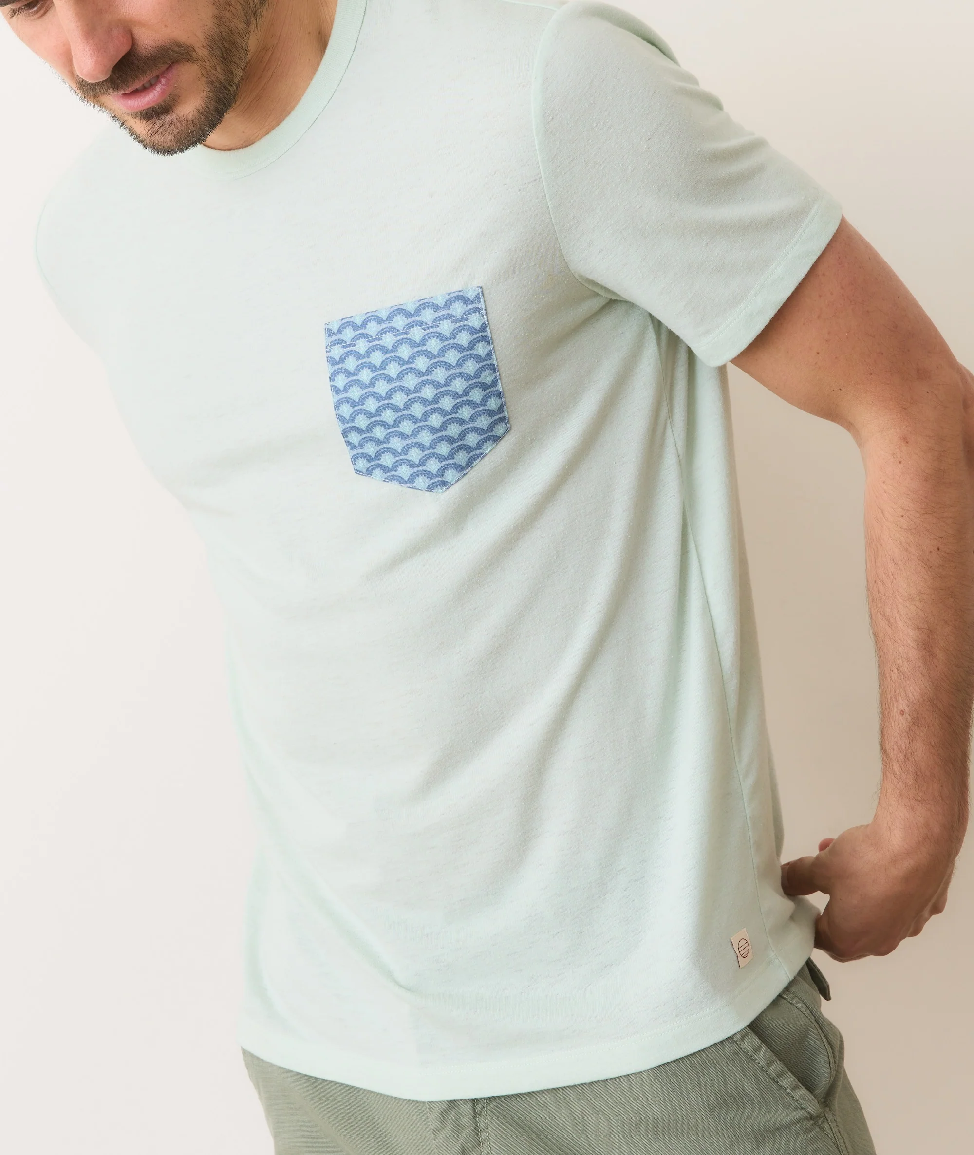 Signature Printed Pocket Tee - Image 5