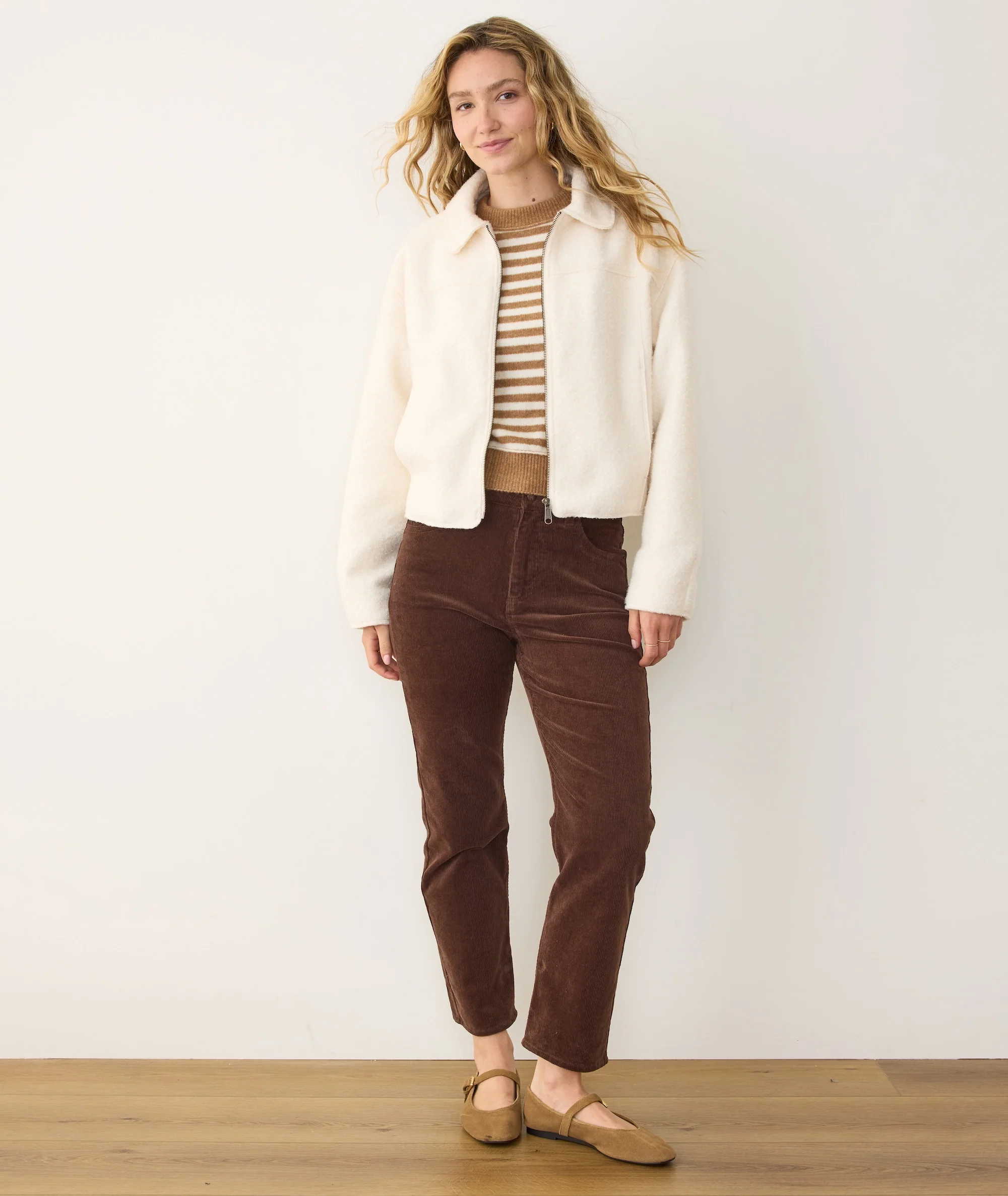 Sloane Boucle Crop Jacket - Image 7
