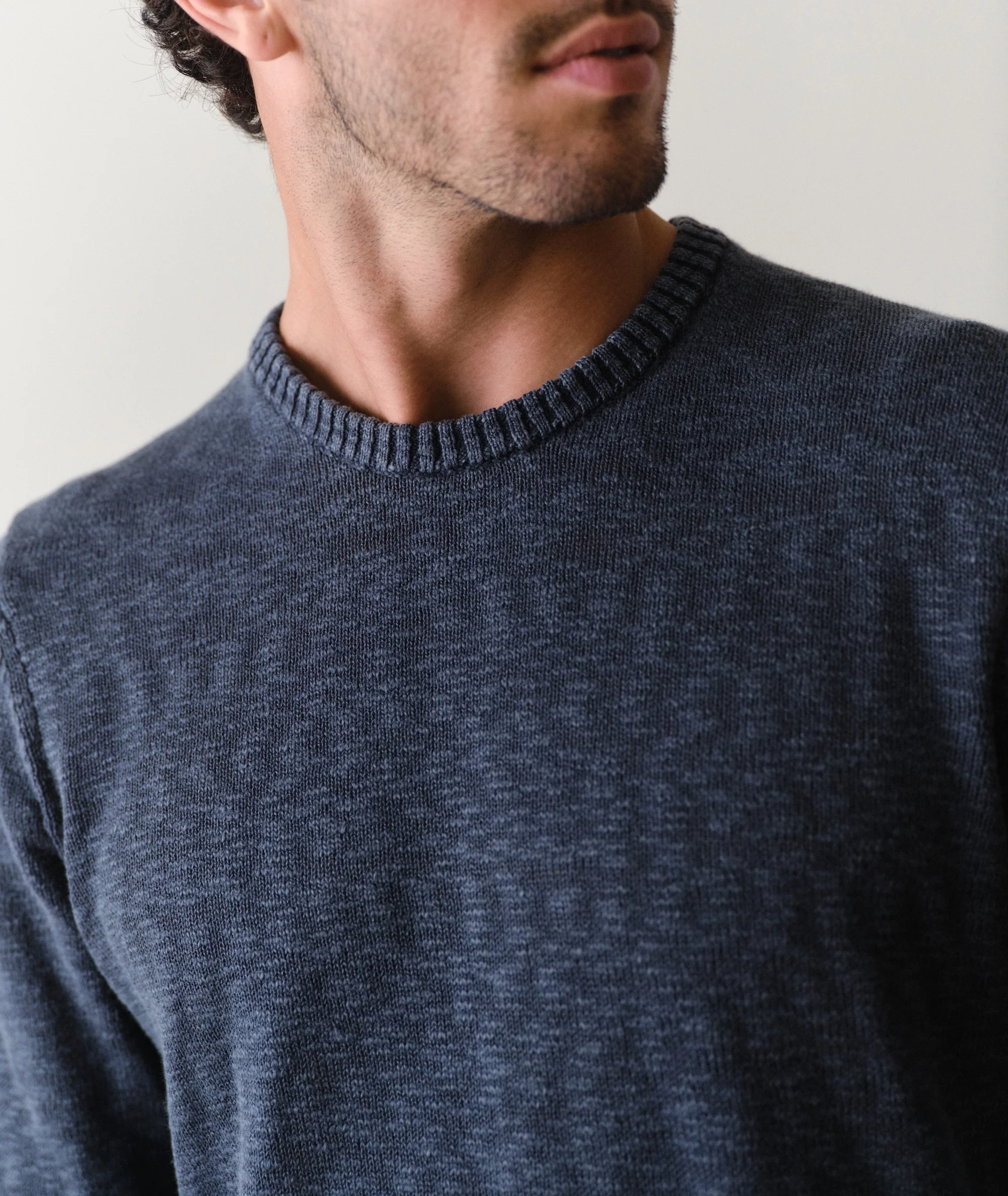Slub Crew Sweater - Image 4