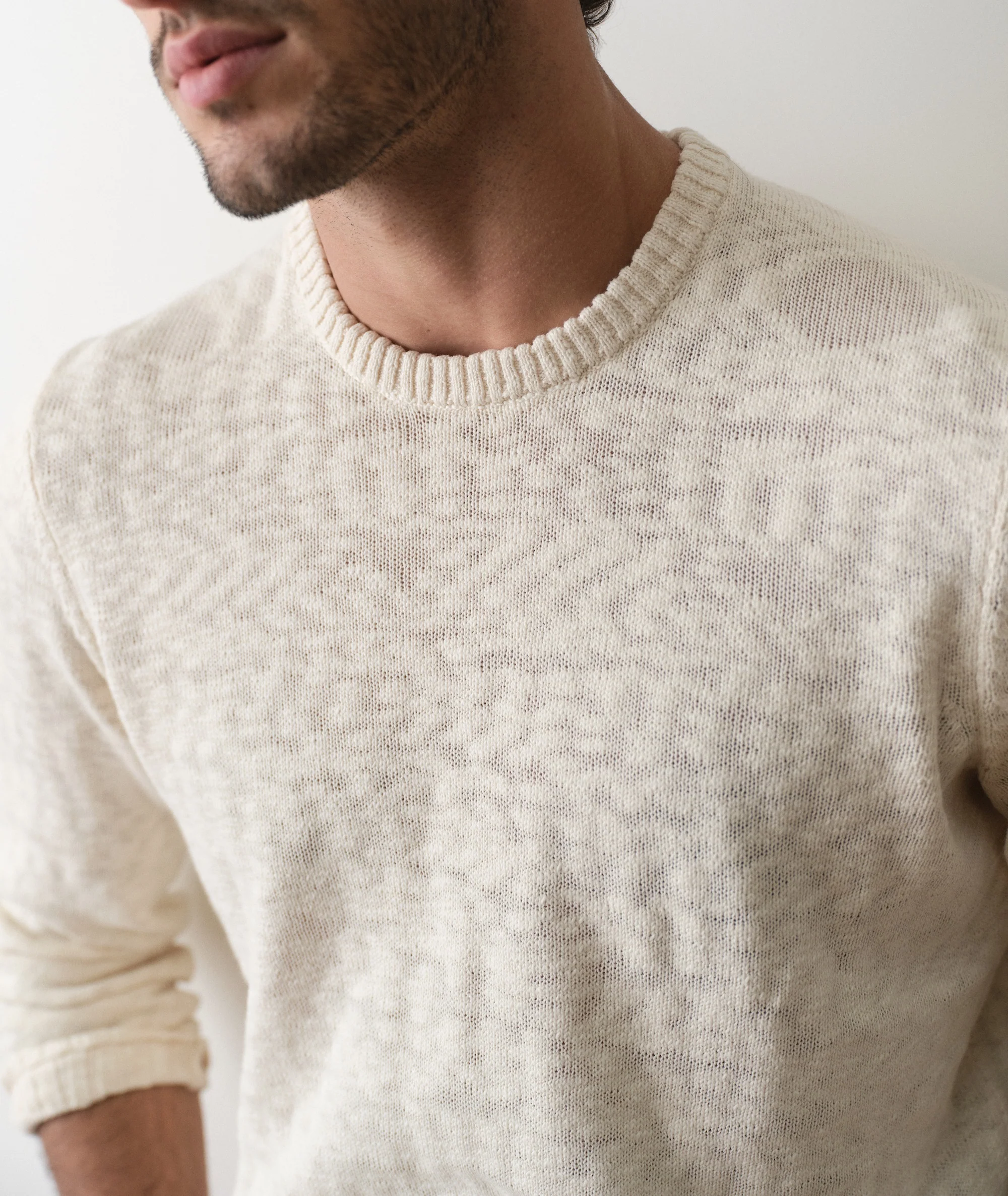 Slub Crew Sweater - Image 4
