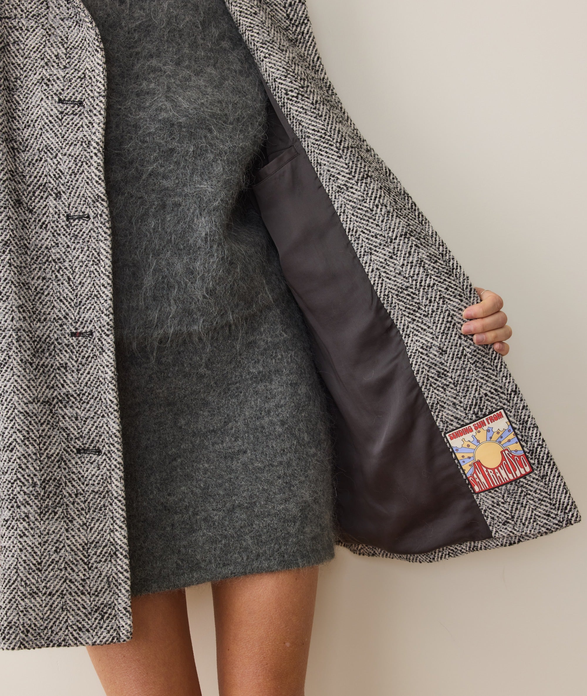 Stephanie Cocoon Coat - Image 7