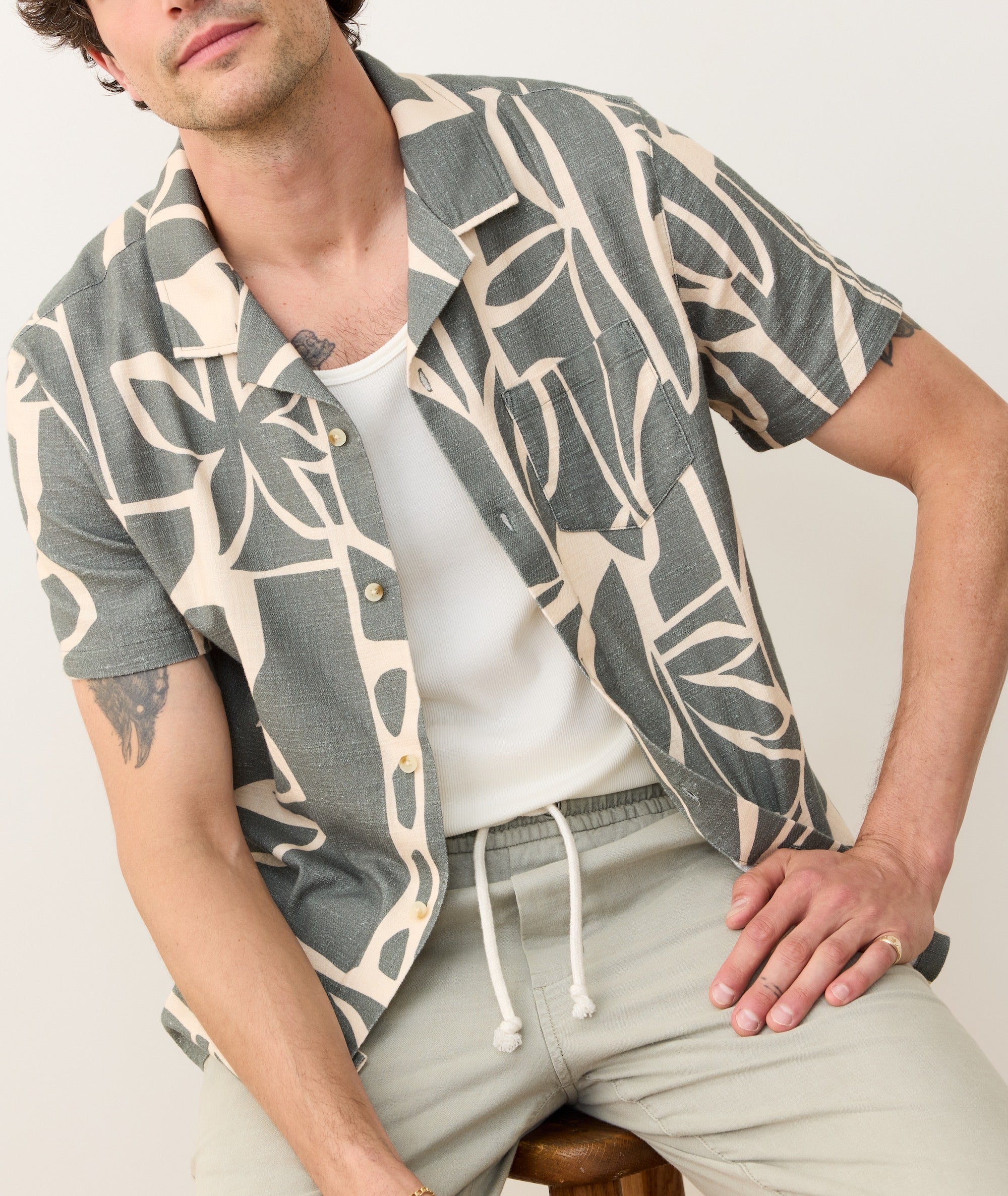Stretch Selvage Resort Shirt - Image 3