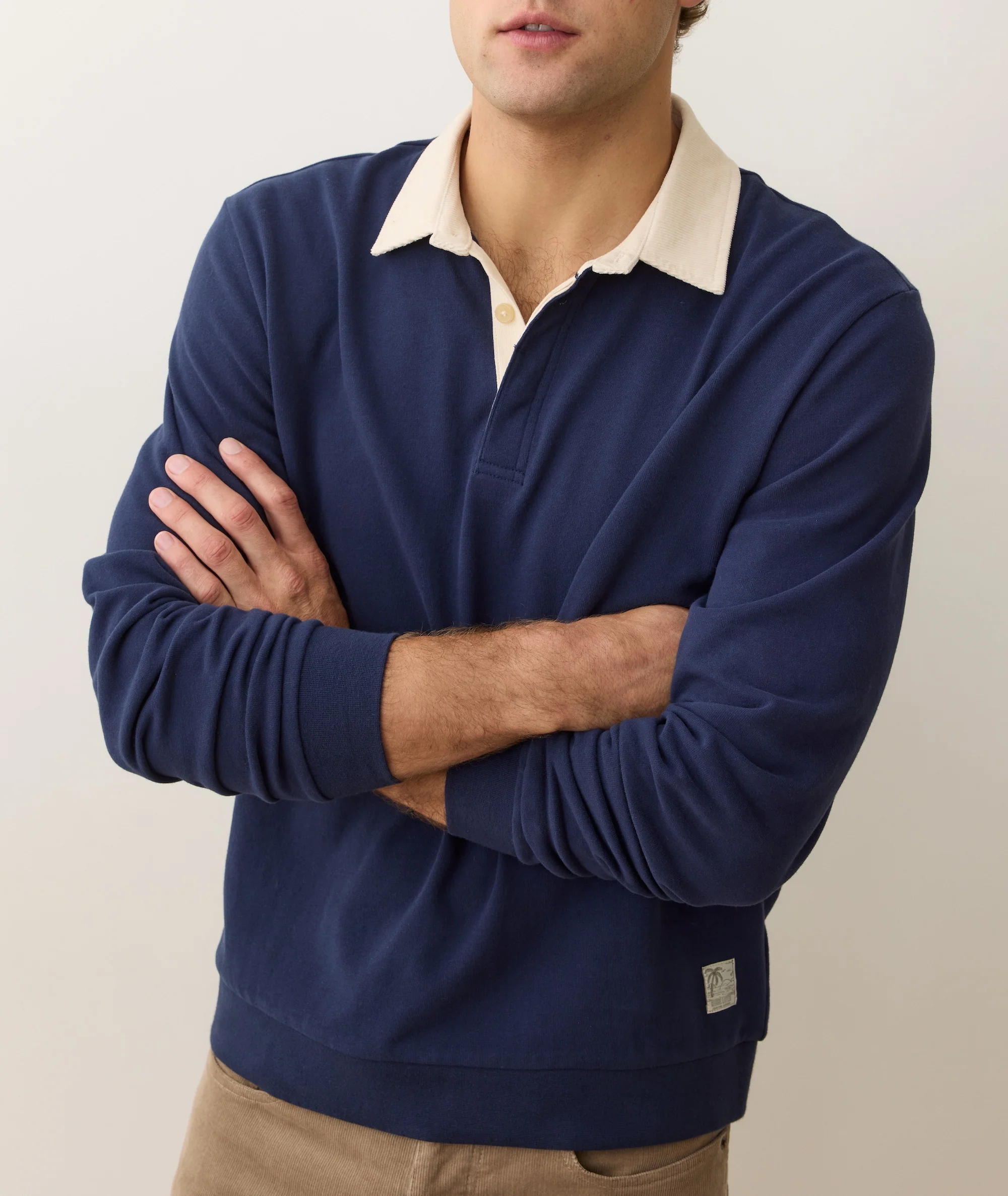 Sueded Rugby Polo - Image 3