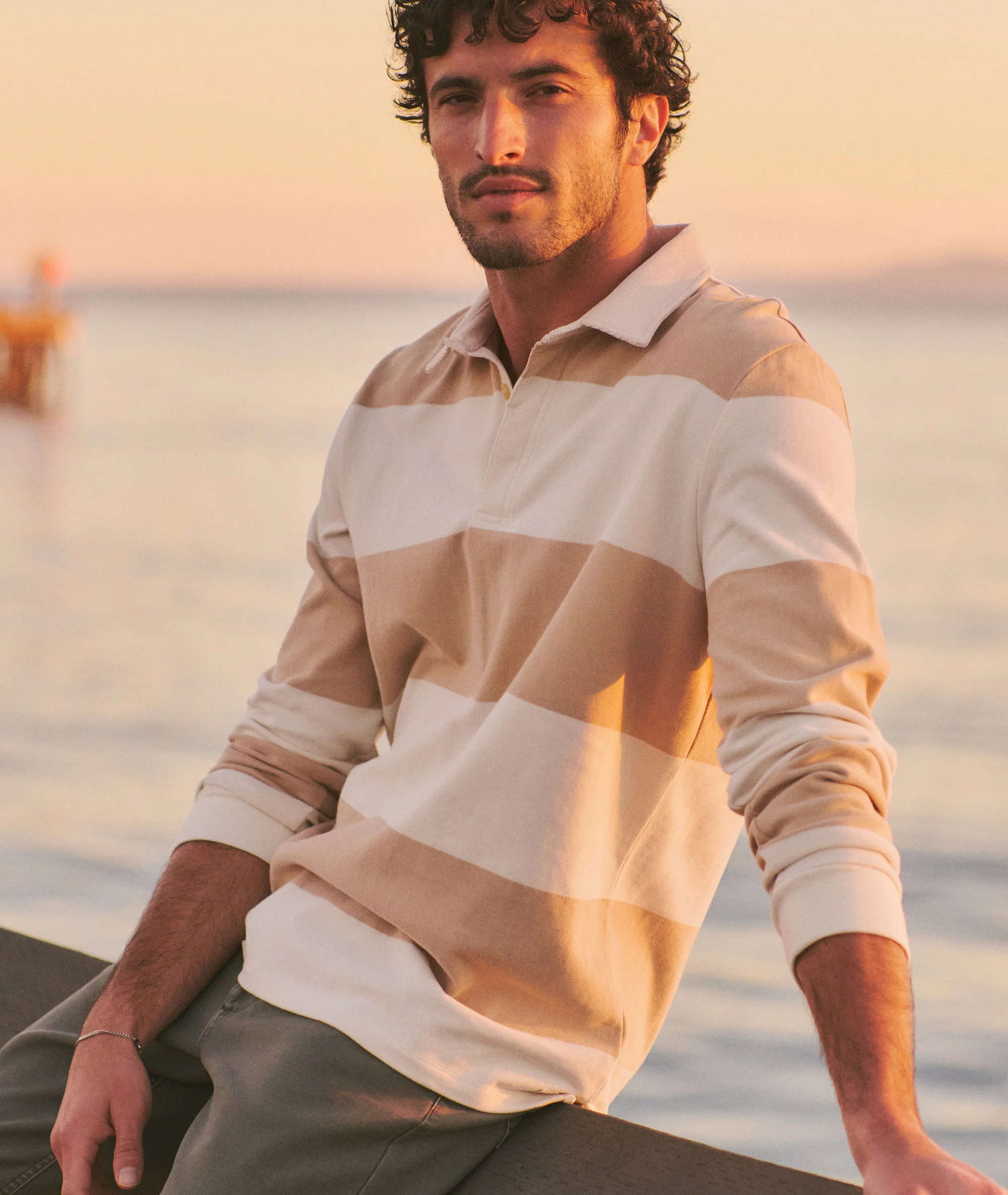 Sueded Rugby Polo - Image 3