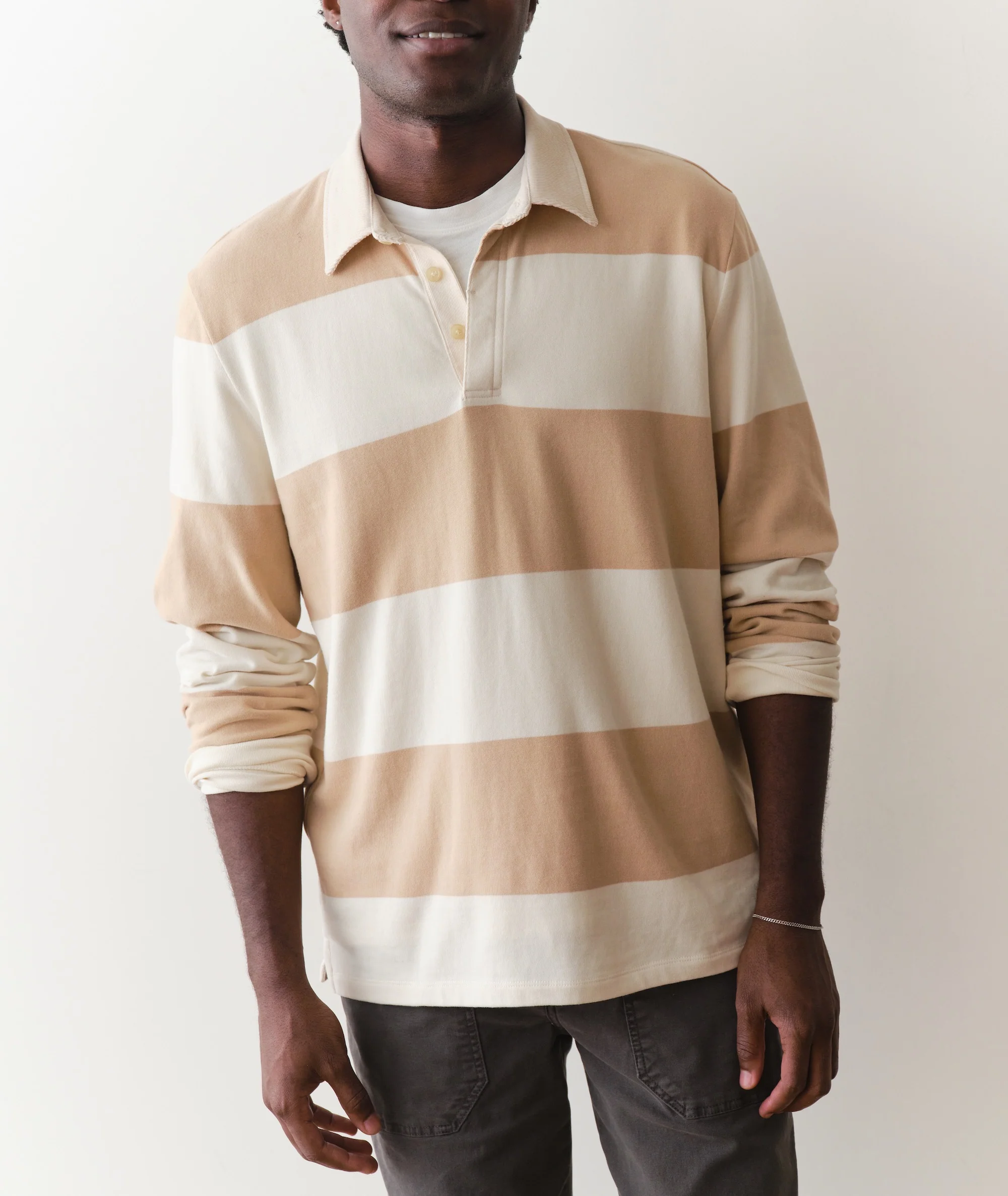 Sueded Rugby Polo - Image 5