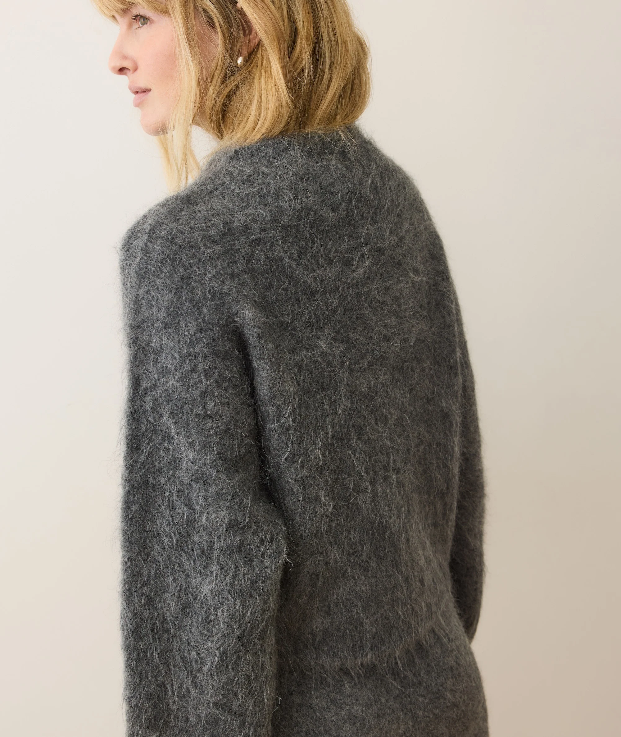 Suri Alpaca Mock Neck Sweater - Image 6
