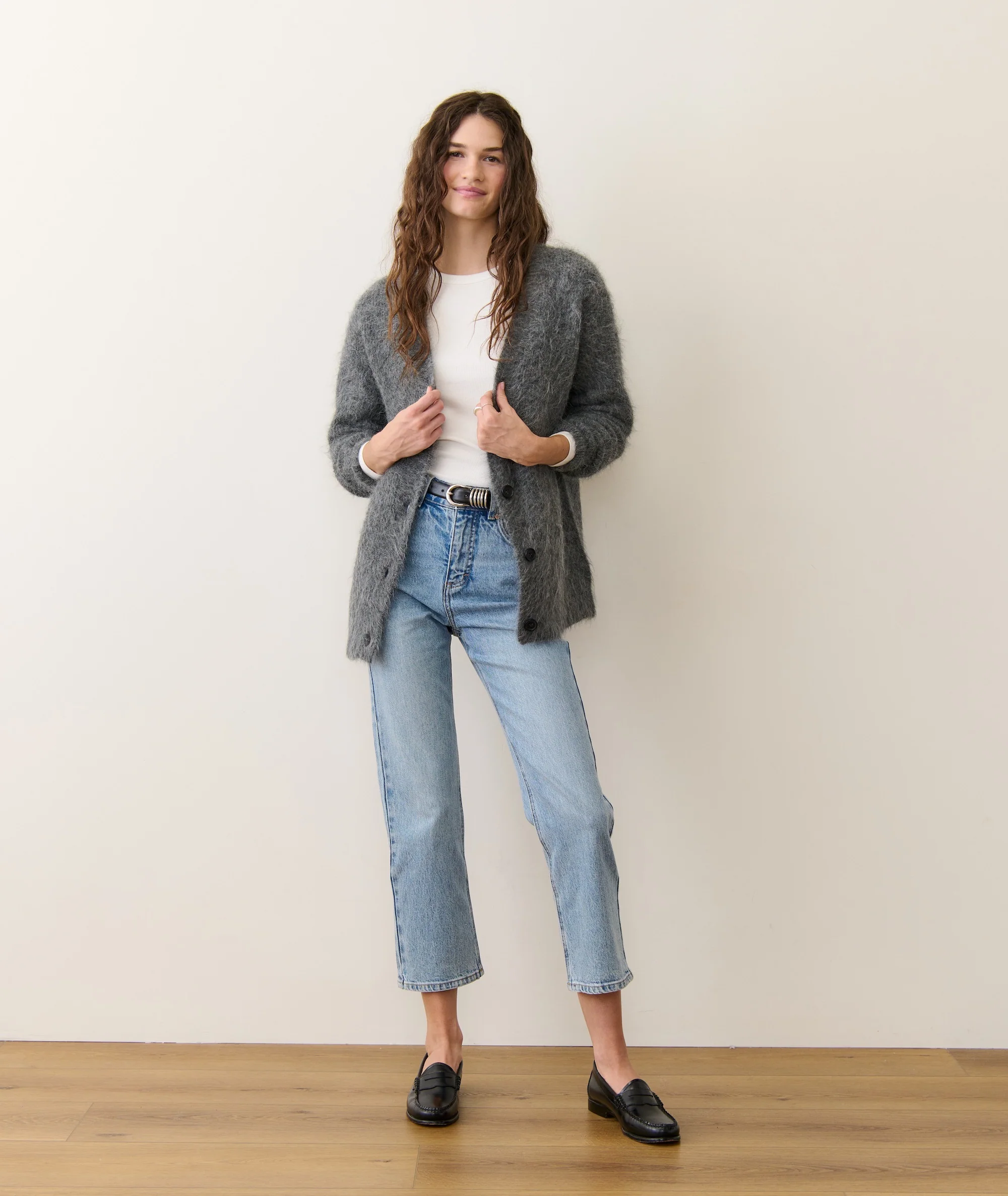 Suri Alpaca Oversized Cardigan - Image 4