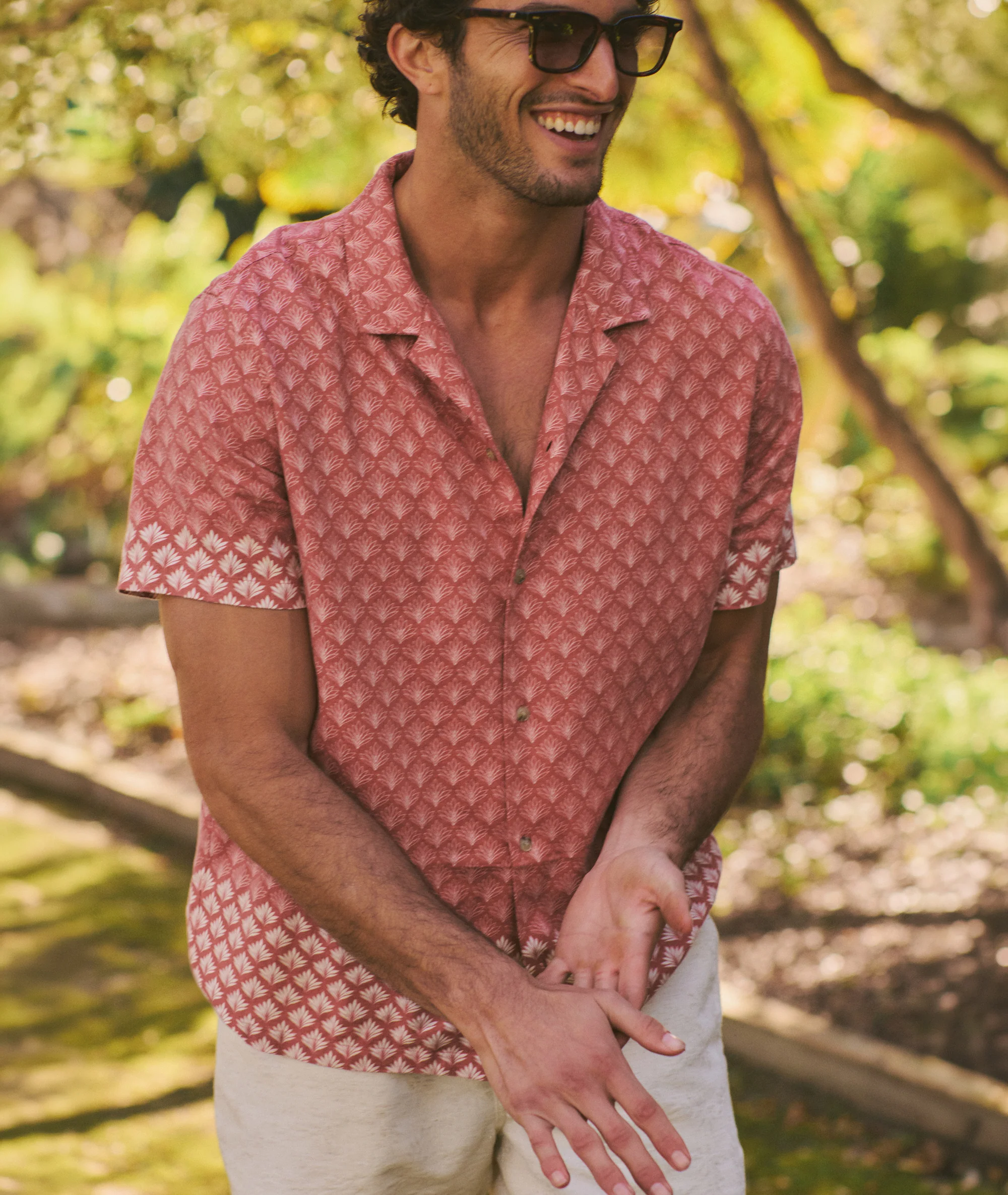 Stu Linen Resort Shirt - Image 3